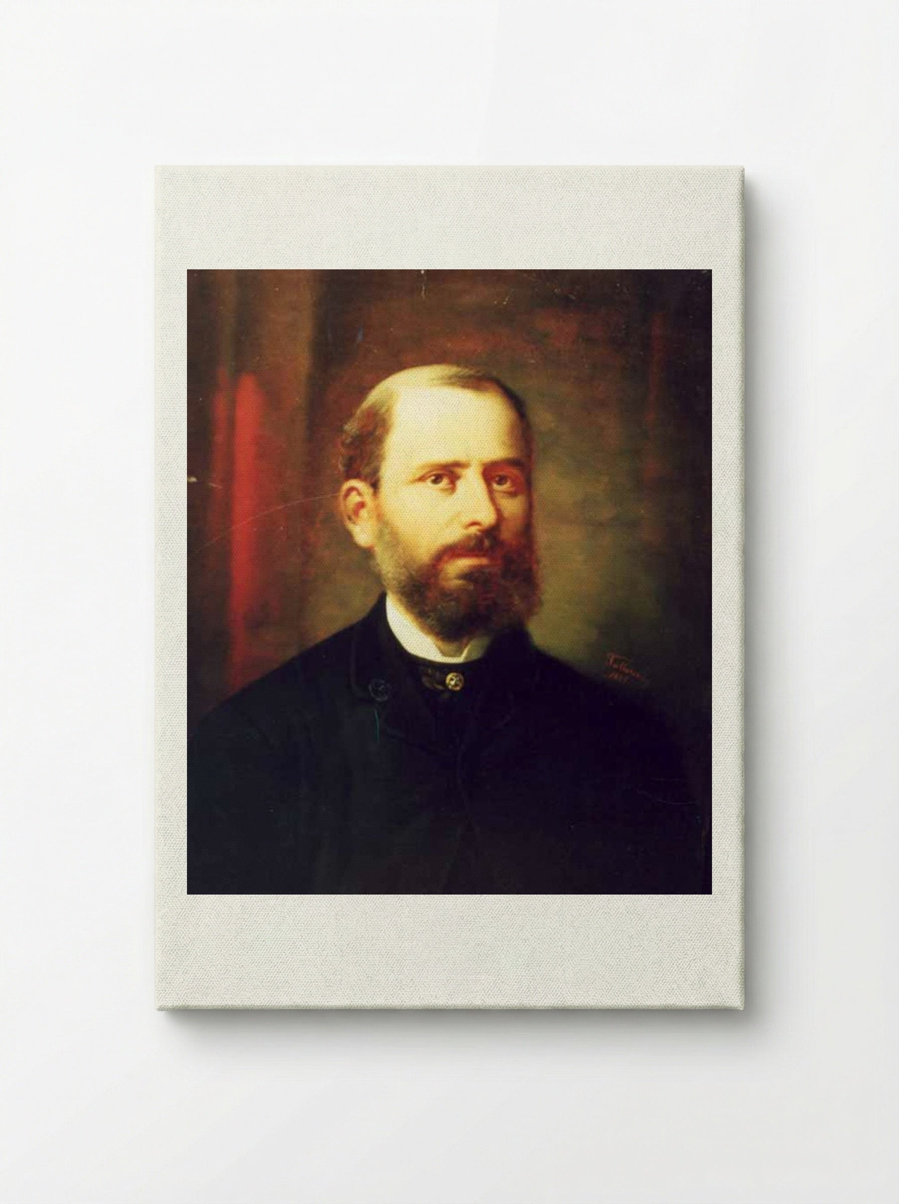 Ion Grădişteanu - Gheorghe Tattarescu - Canvas