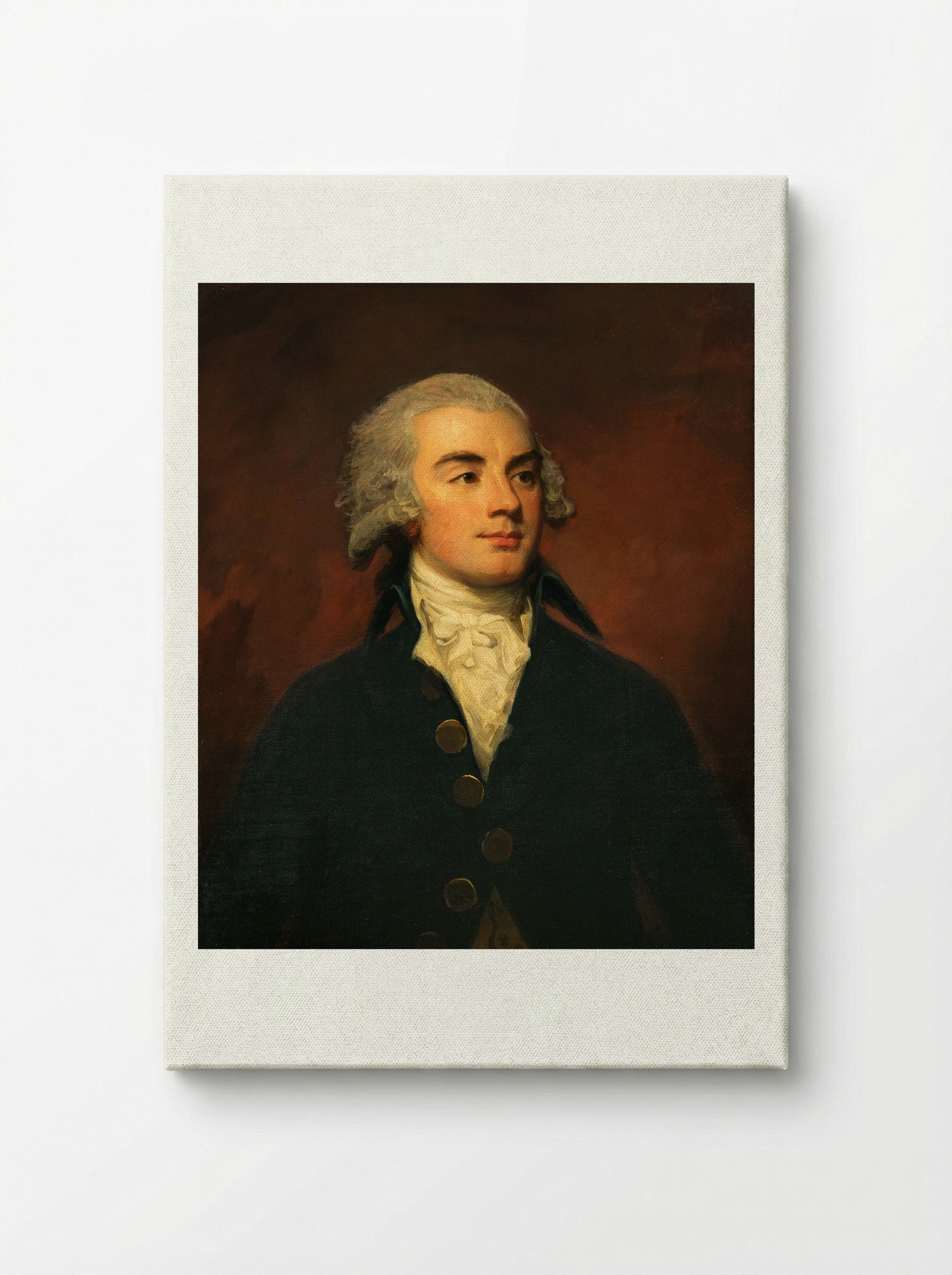 Hugh Scott of Harden - George Romney - Canvas