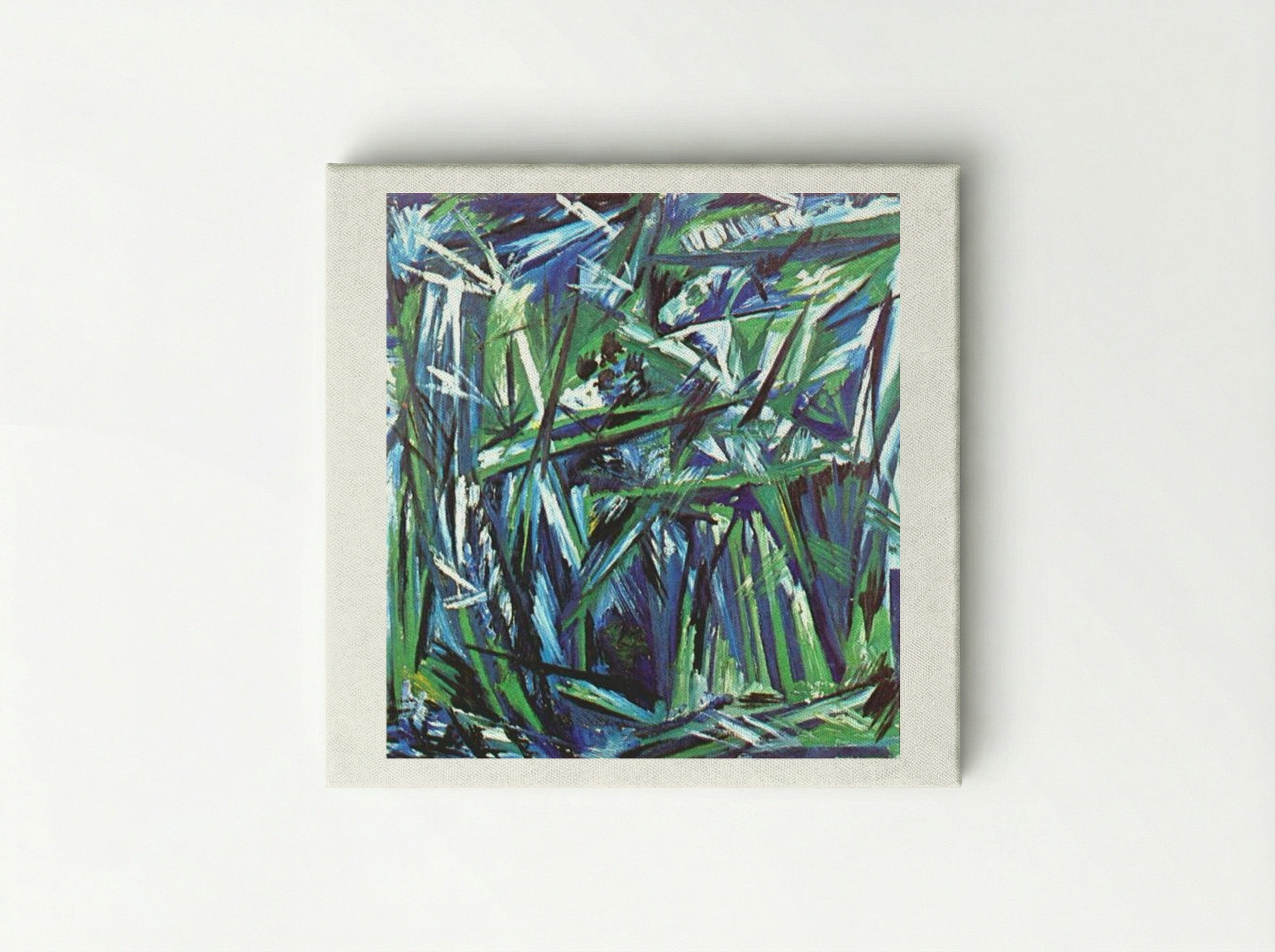 Green Forest - Natalia Goncharova - Canvas