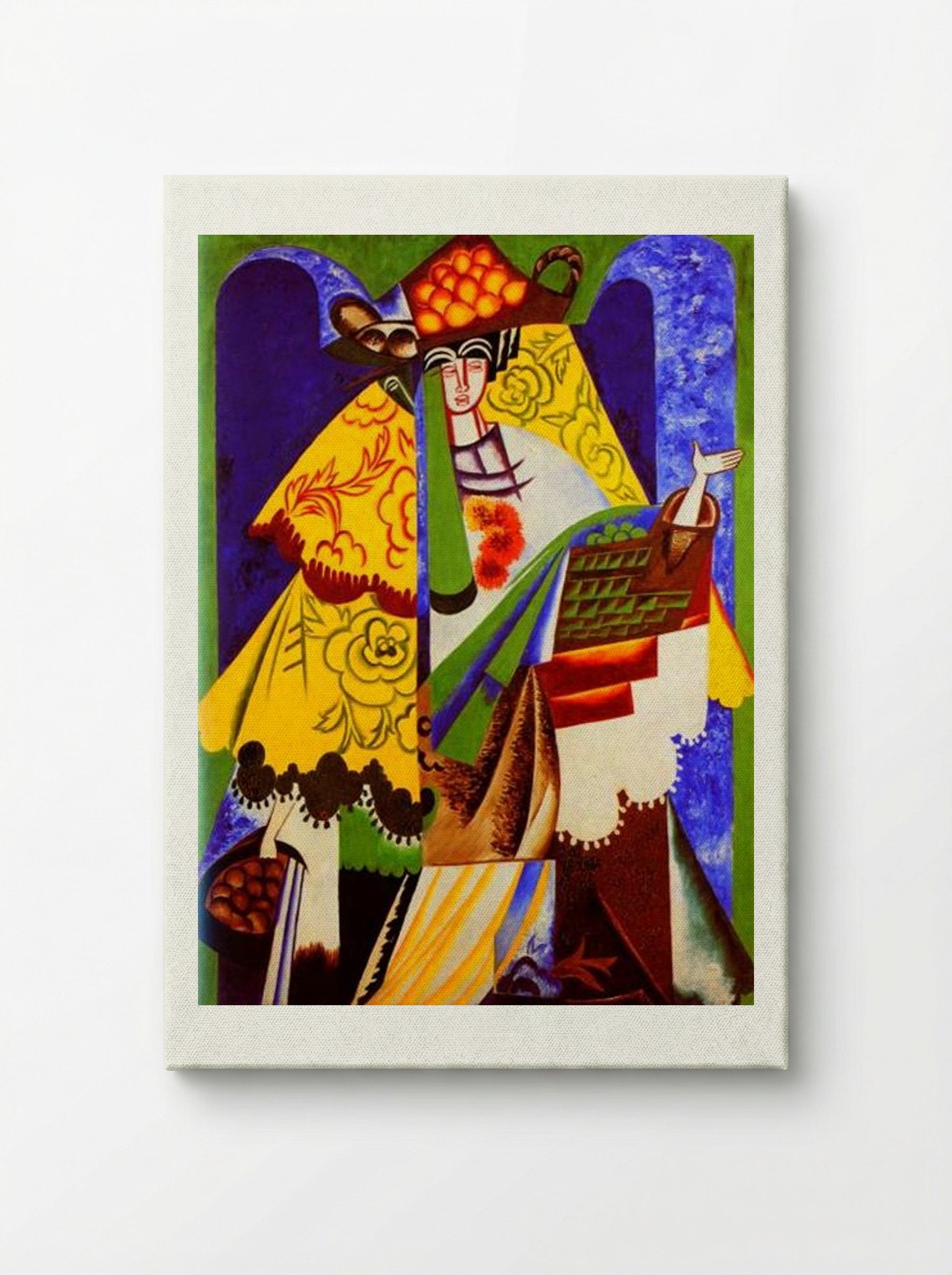 Orange Vendor, Spain - Natalia Goncharova - Canvas
