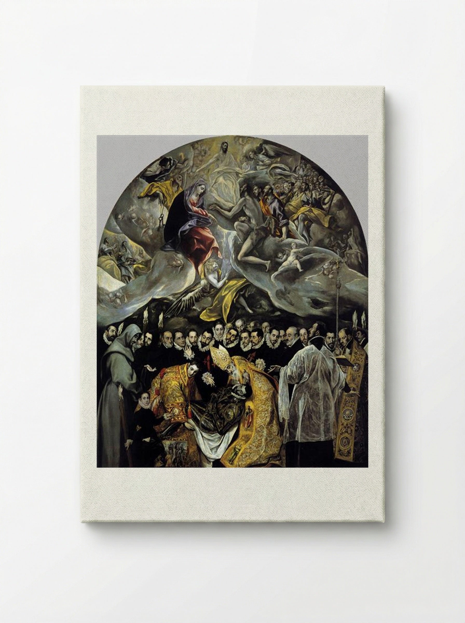The Burial of the Count of Orgaz - El Greco - Canvas