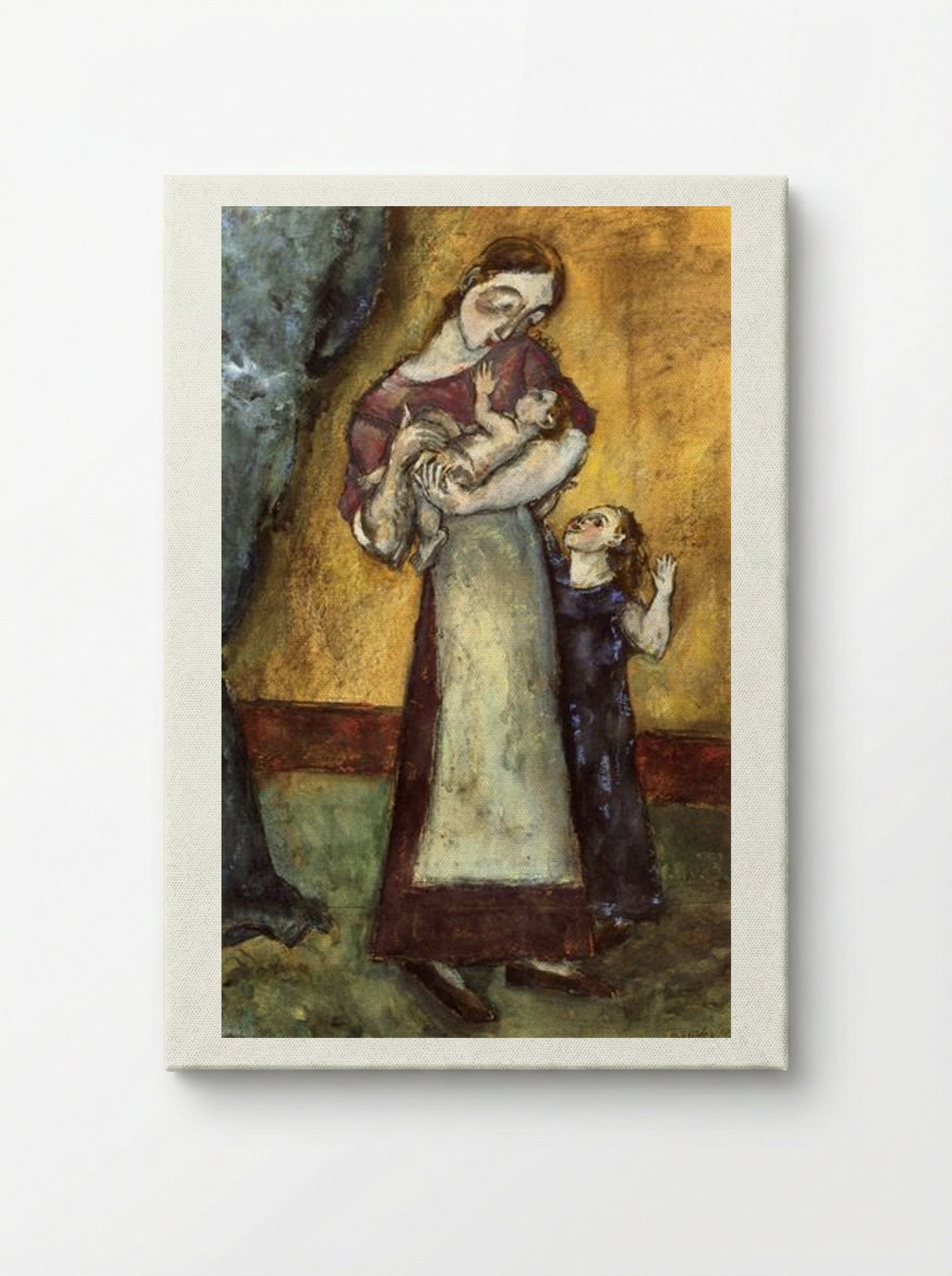 Mother and Children - Max Weber - Canvas