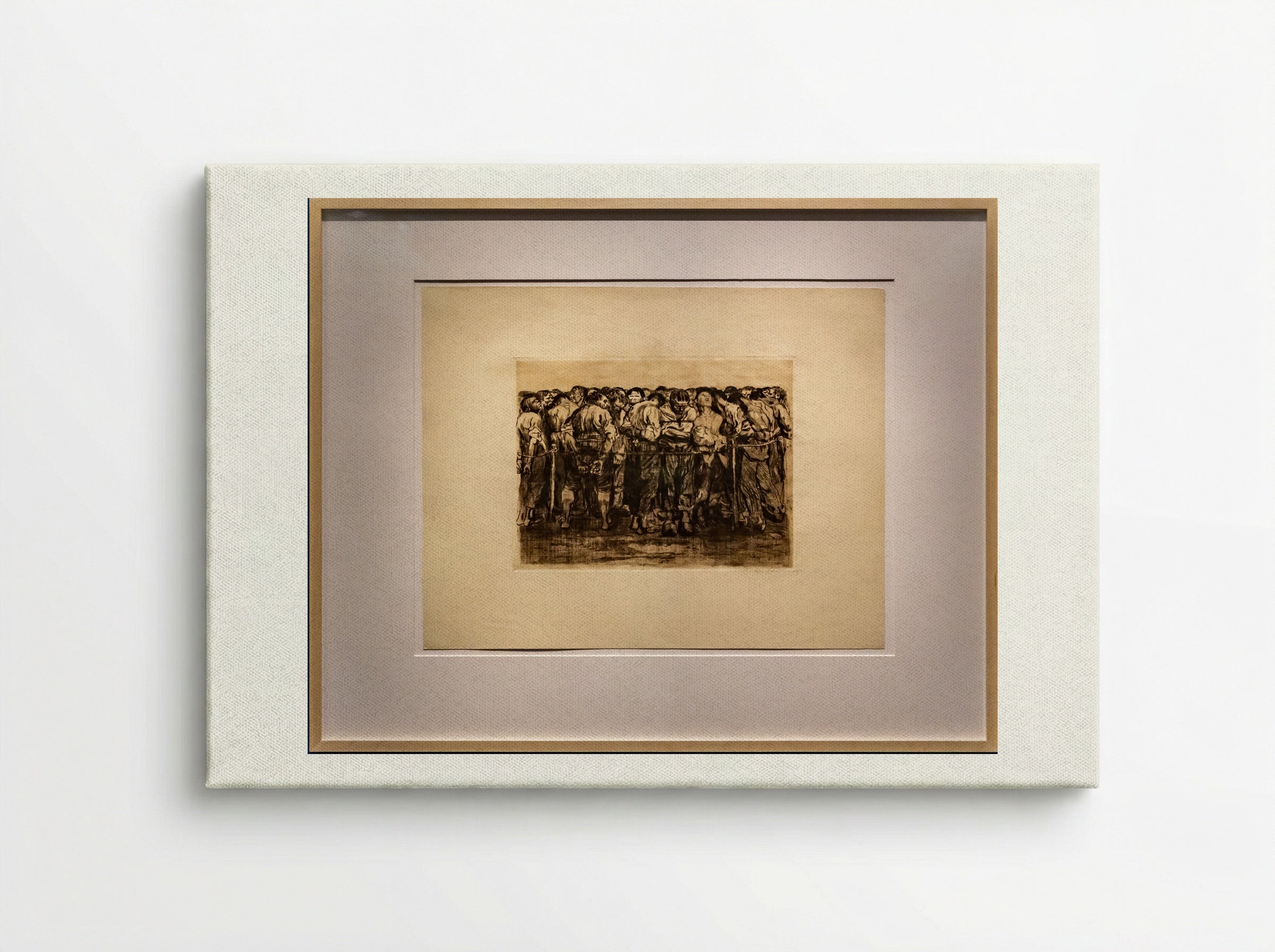 The Prisoners - Käthe Kollwitz - Canvas