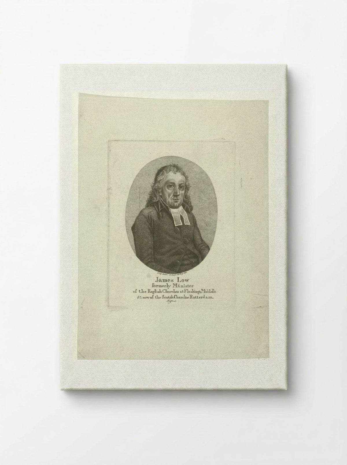 Portret van James Low - George Kockers - Canvas