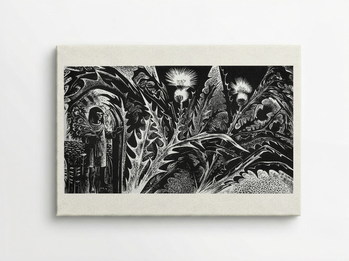 Flower Girl - Lynd Ward - Canvas