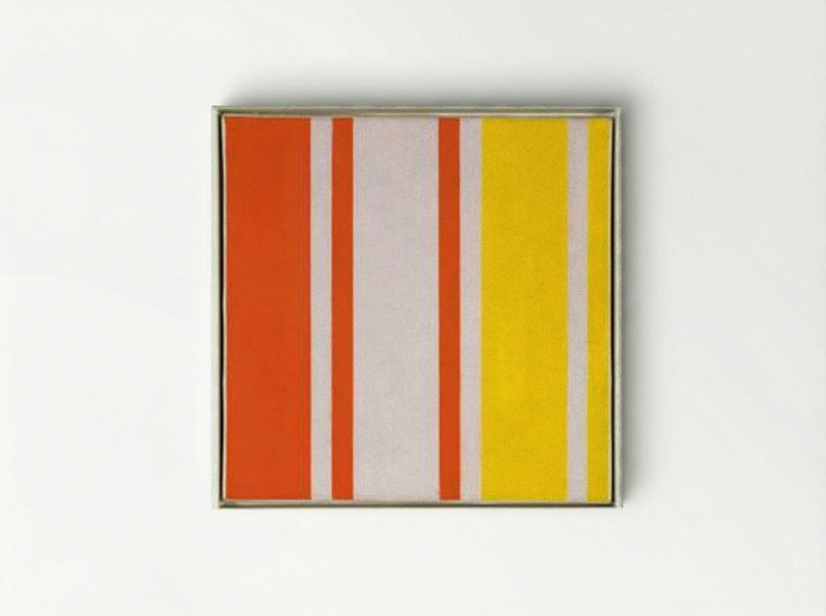 Rhythmische Teilung - Richard Paul Lohse - Canvas
