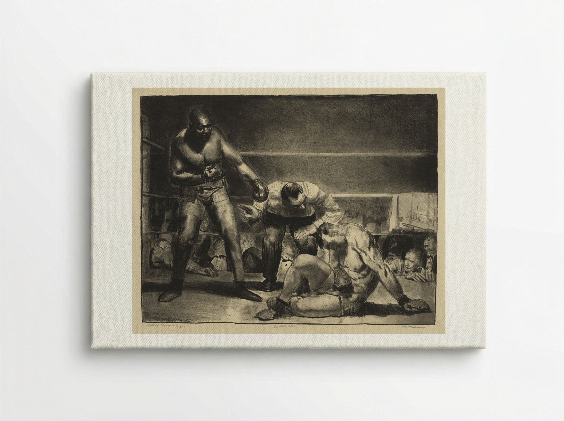 The White Hope - George Bellows - Canvas
