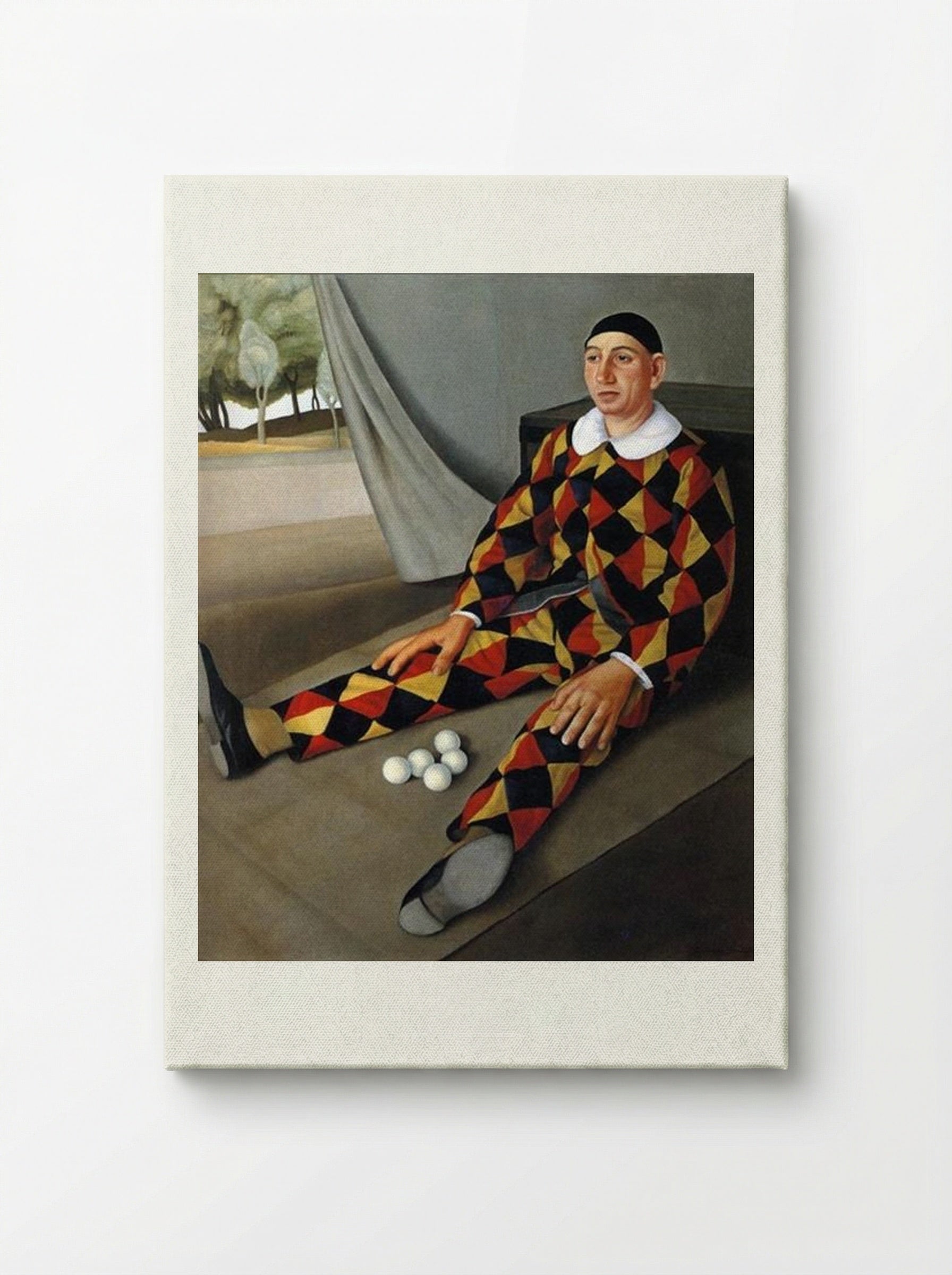 Juggler - Antonio Donghi - Canvas