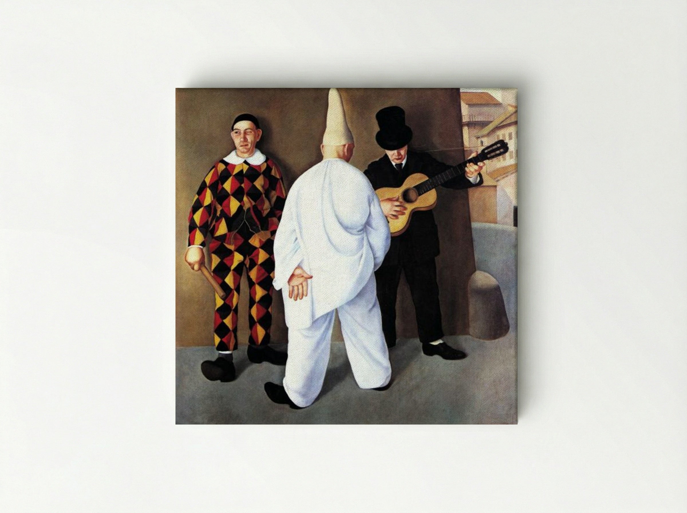 Carnevale - Antonio Donghi - Canvas