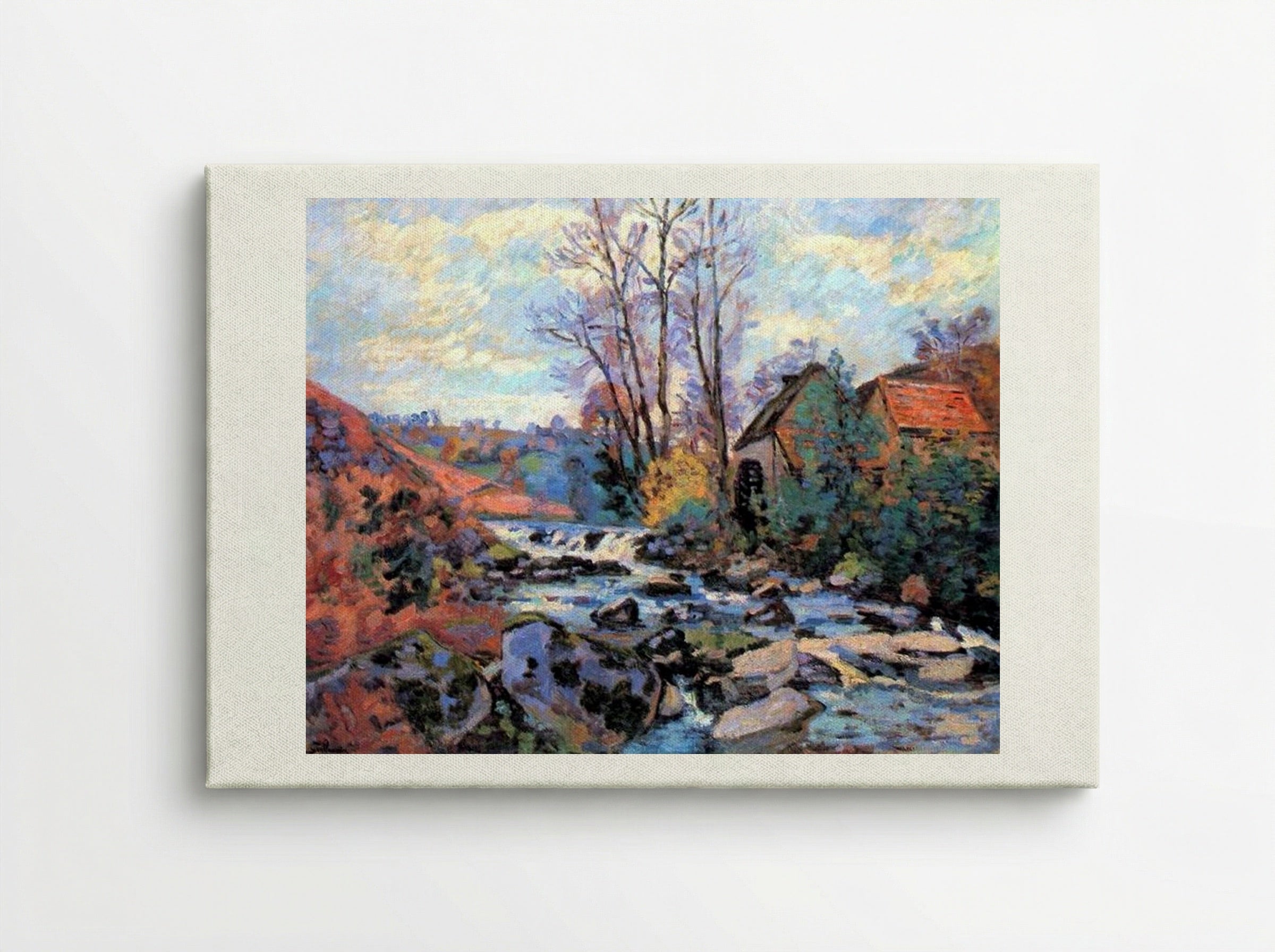 Moulin Bouchardon, Crozant - Armand Guillaumin - Canvas