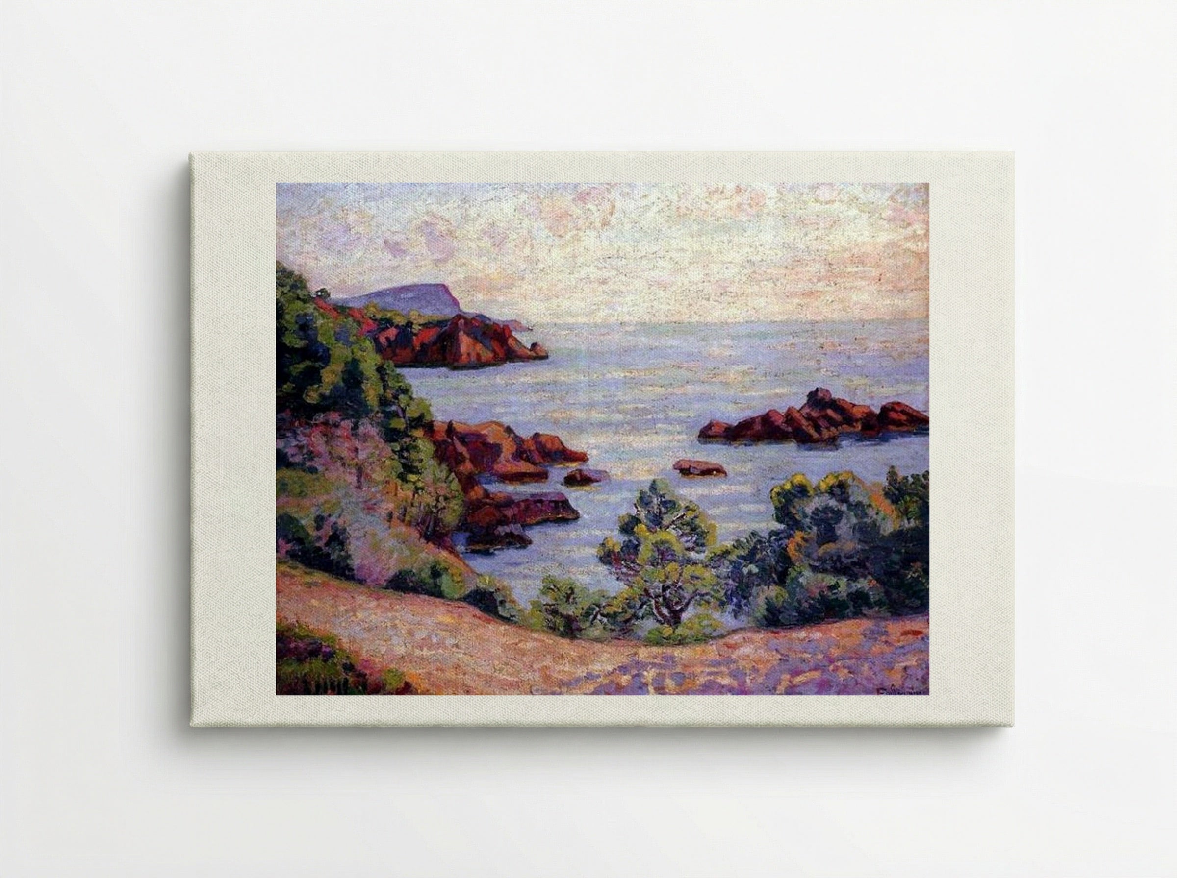 Paysage du Midi - Armand Guillaumin - Canvas