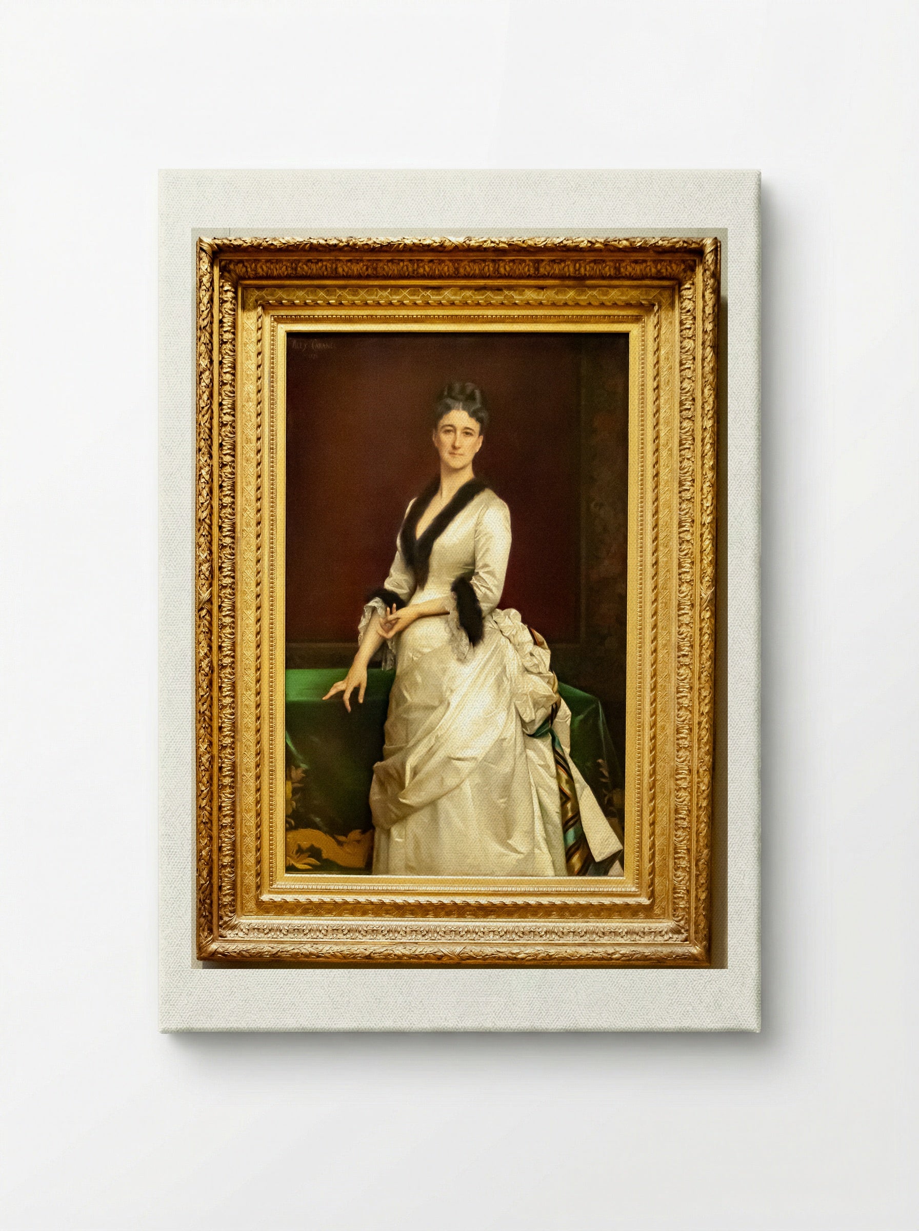 Catharine Lorillard Wolfe - Alexandre Cabanel - Canvas