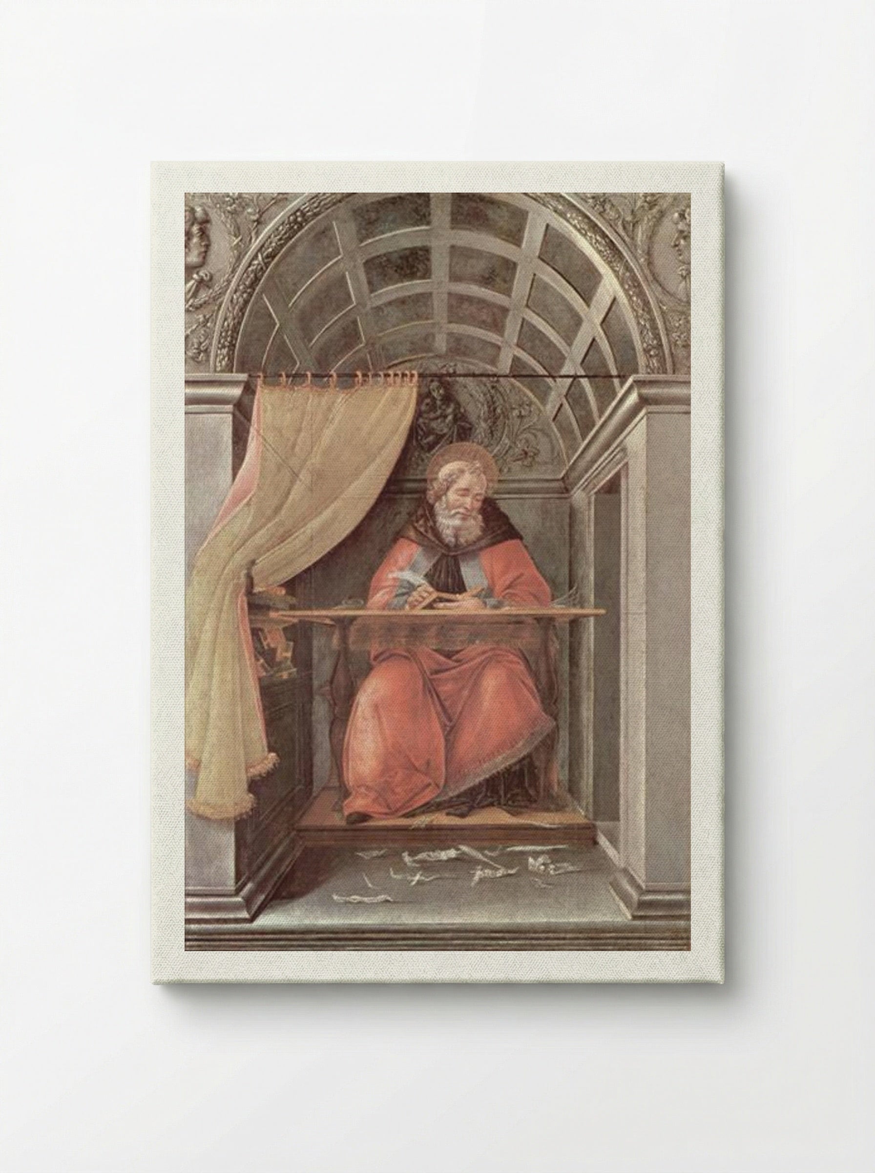 St. Augustine in his cell - Sandro Botticelli - Canvas