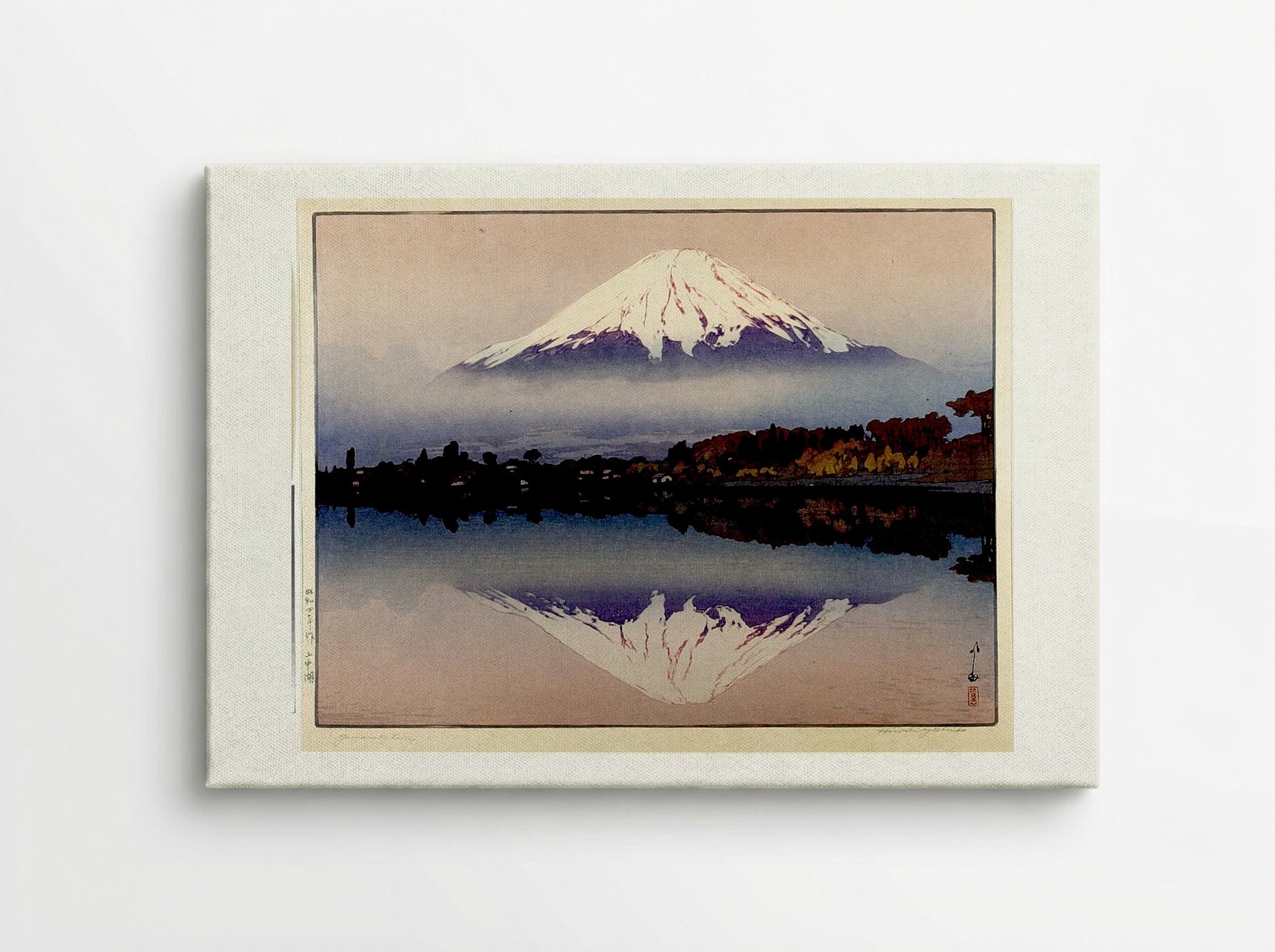 Yamanaka Lake (Yamanaka-ko) - Yoshida Hiroshi - Canvas