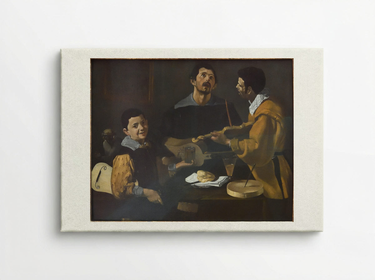 Three Musicians - Diego Velázquez - Canvas