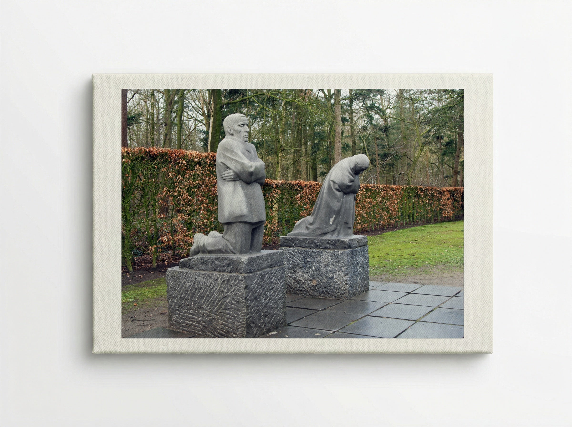 The Parents - Käthe Kollwitz - Canvas