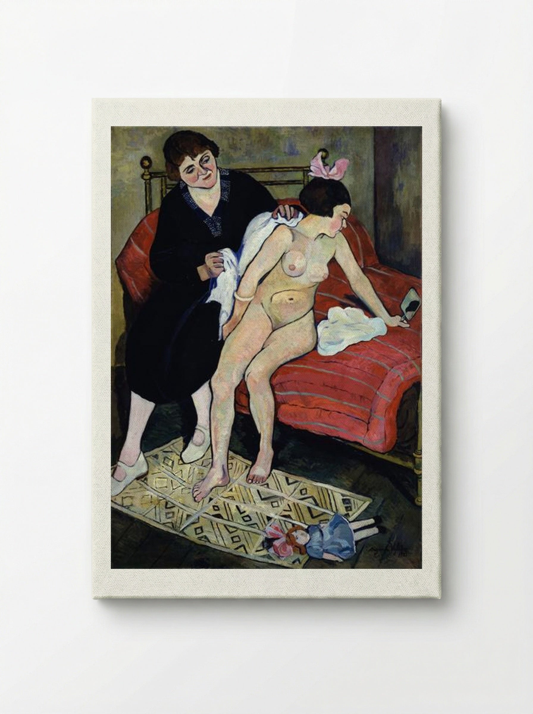 The Cast-Off Doll - Suzanne Valadon - Canvas
