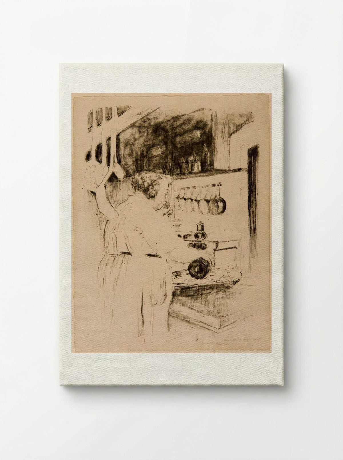 The Cook - Edouard Vuillard - Canvas
