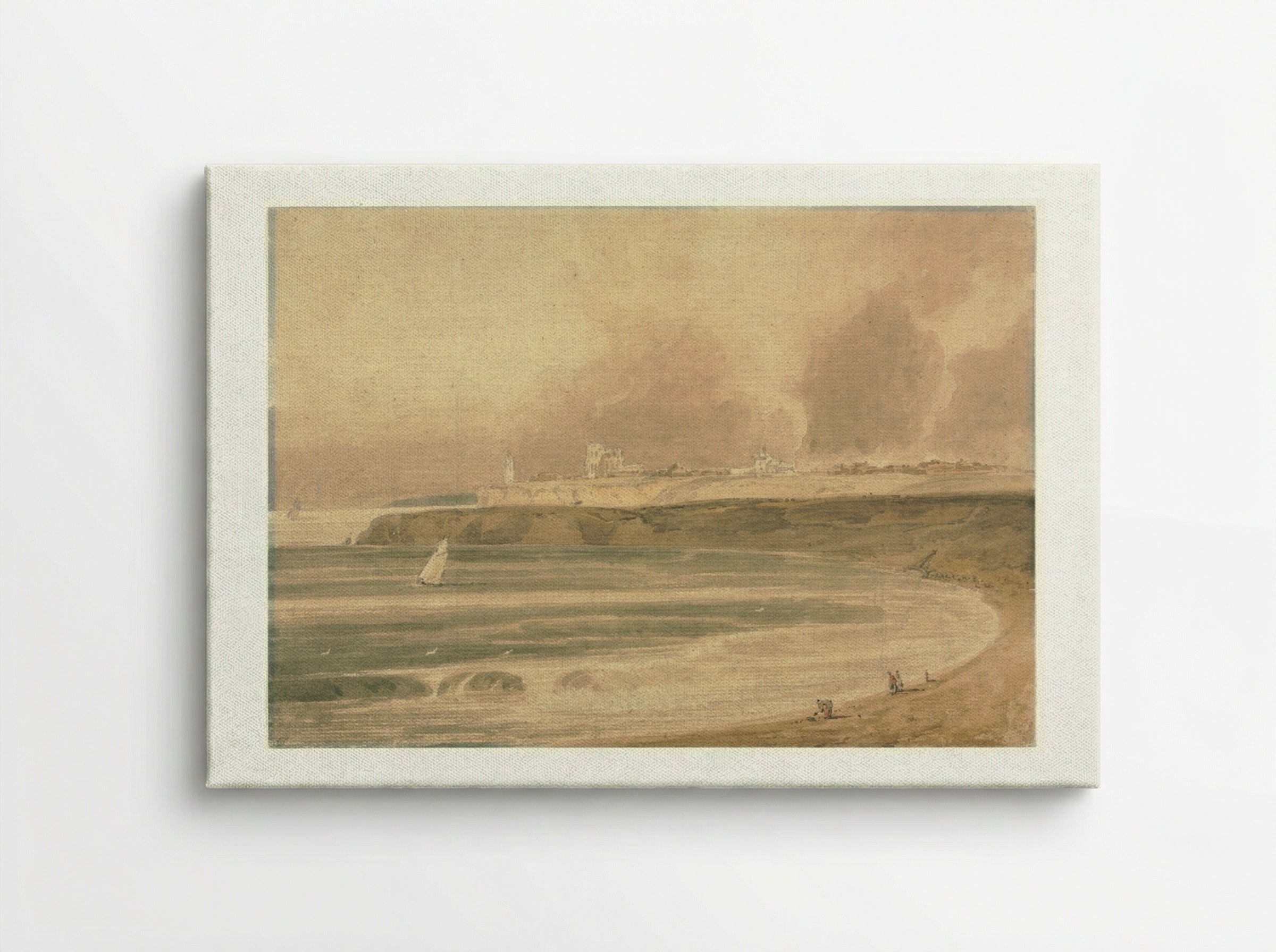 Tynemouth, Northumberland - Thomas Girtin - Canvas