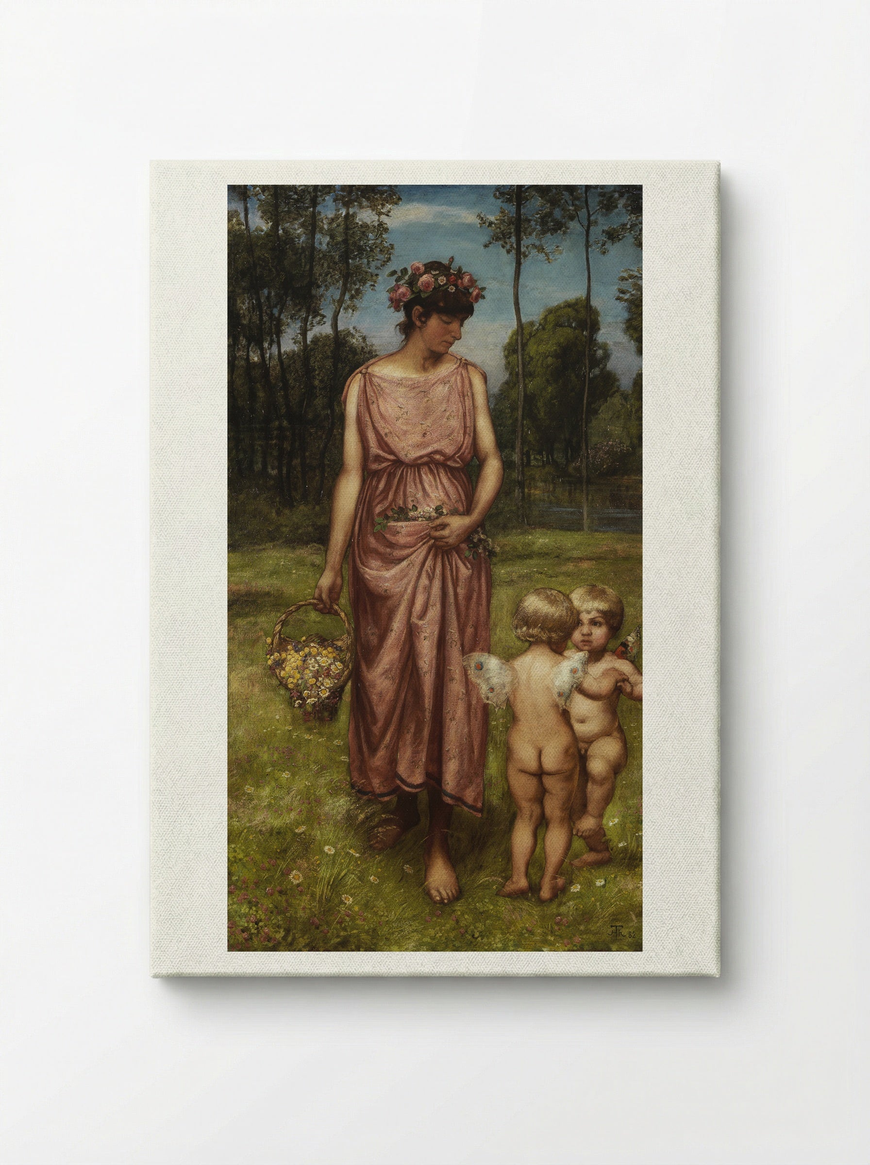 Flora - Hans Thoma - Canvas