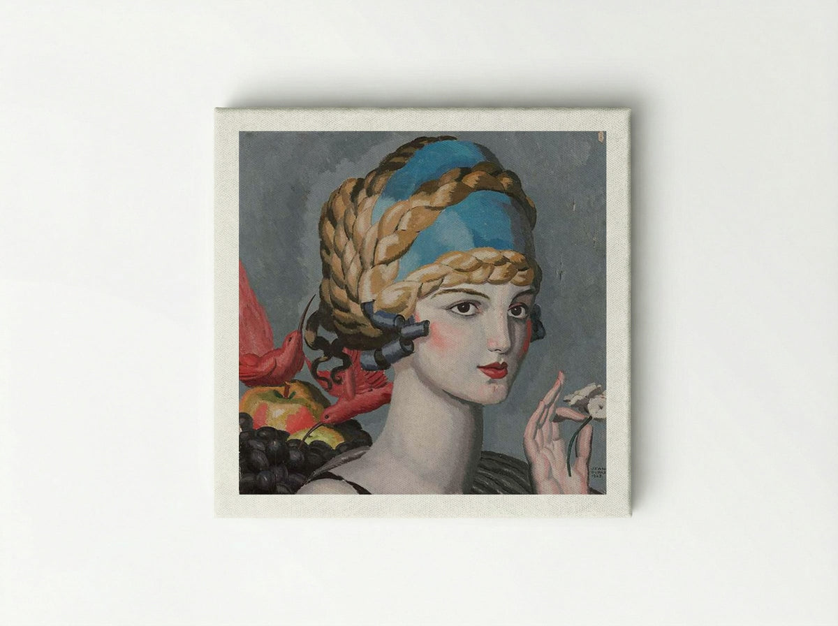 Pomone (Mlle Marguerite Grain) - Jean Dupas - Canvas