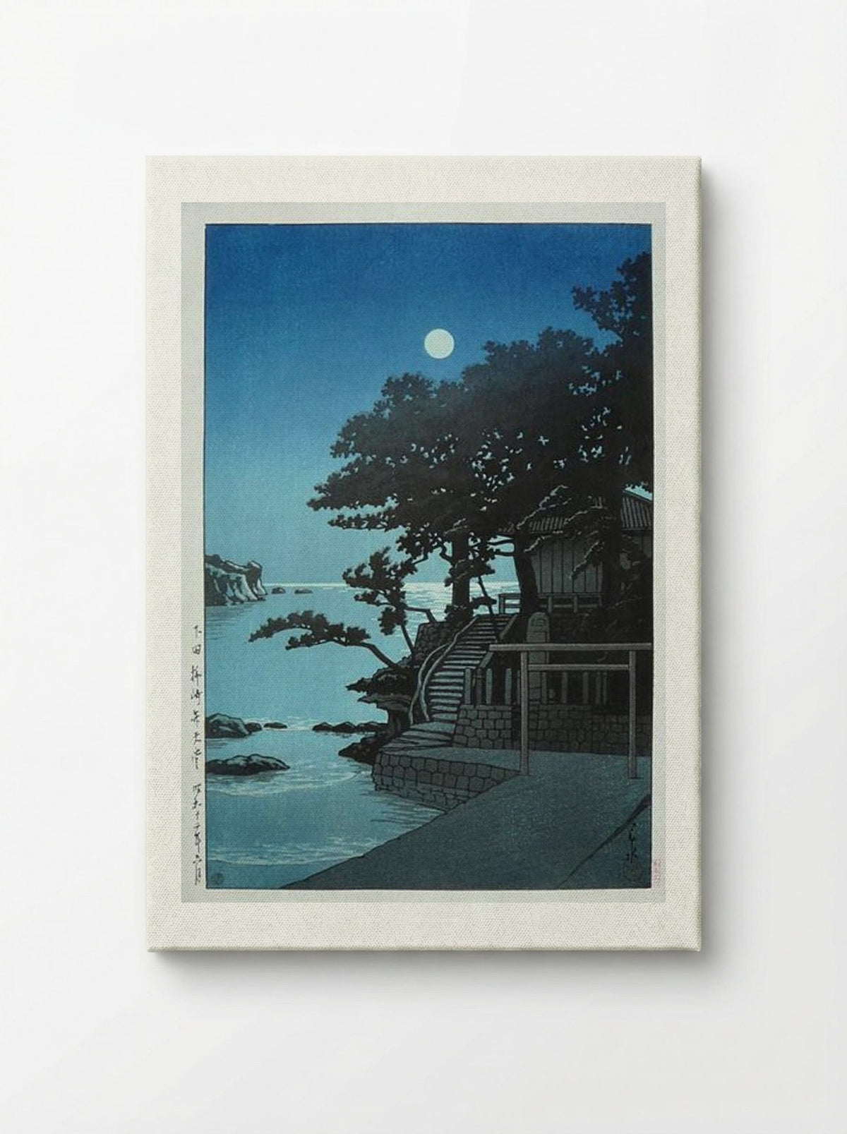 Kakizaki Bentendo Shrine at Shimoda - Hasui Kawase - Canvas
