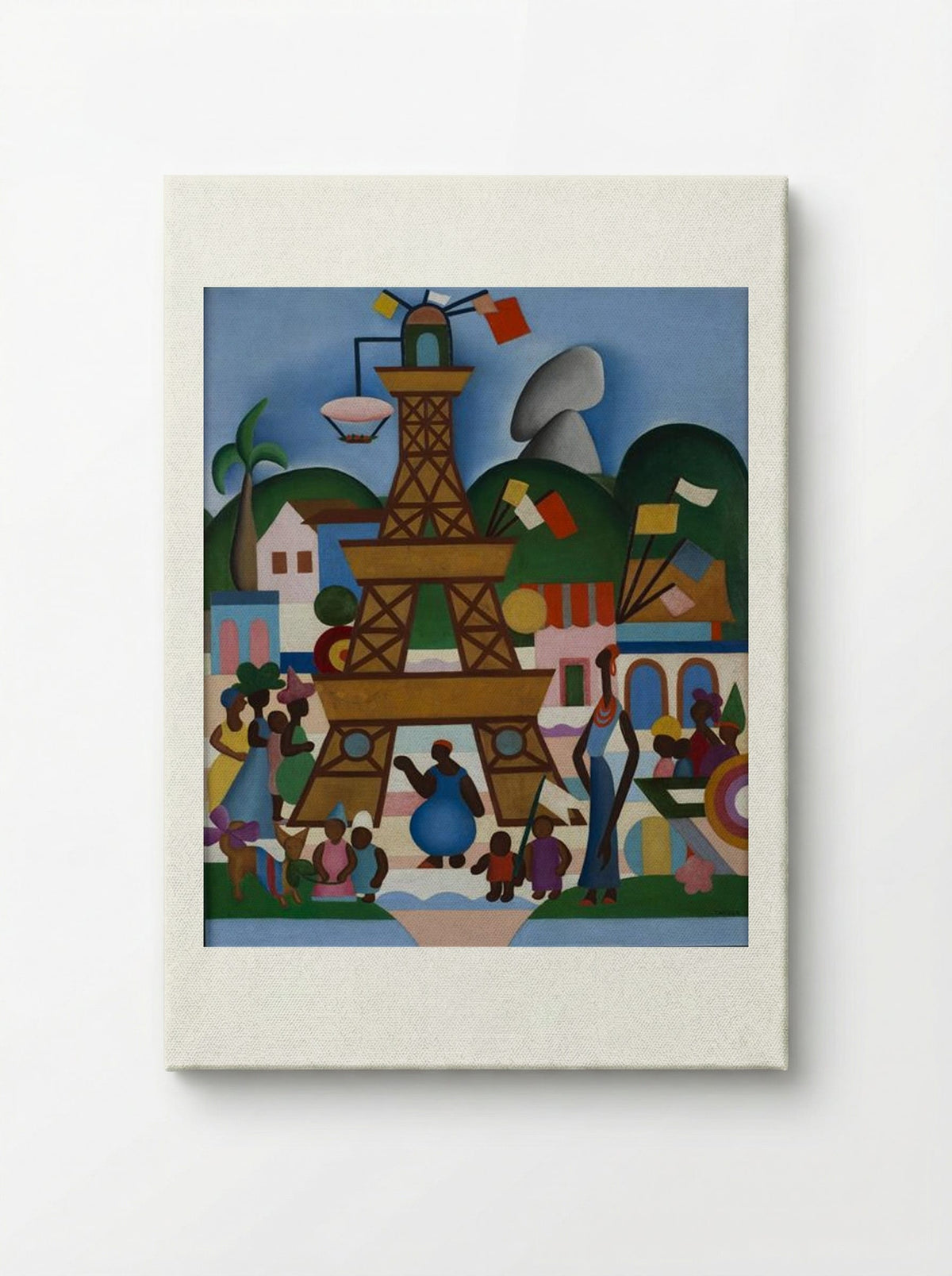 Carnaval em Madureira - Tarsila do Amaral - Canvas