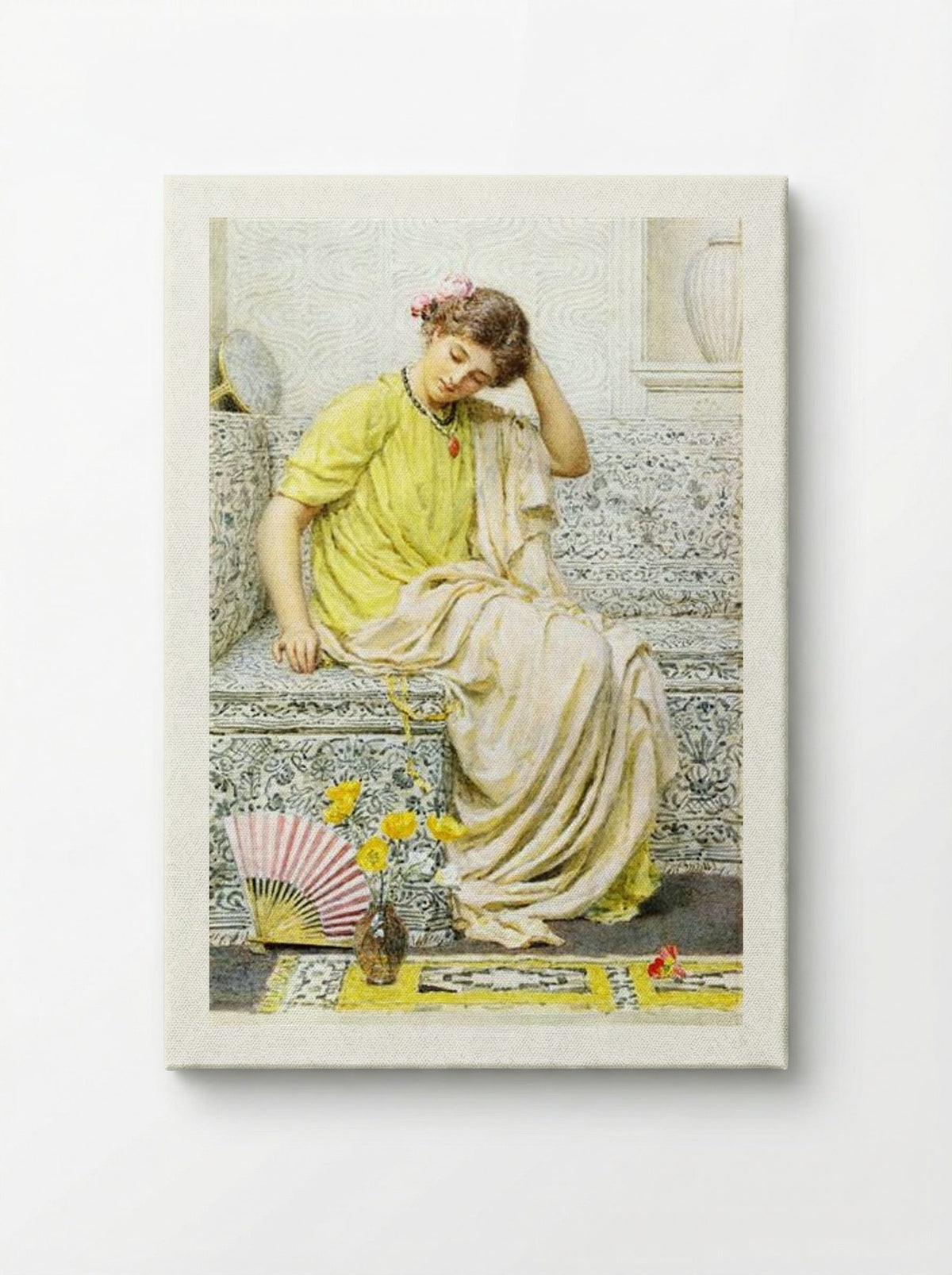 Hairpins - Albert Joseph Moore - Canvas