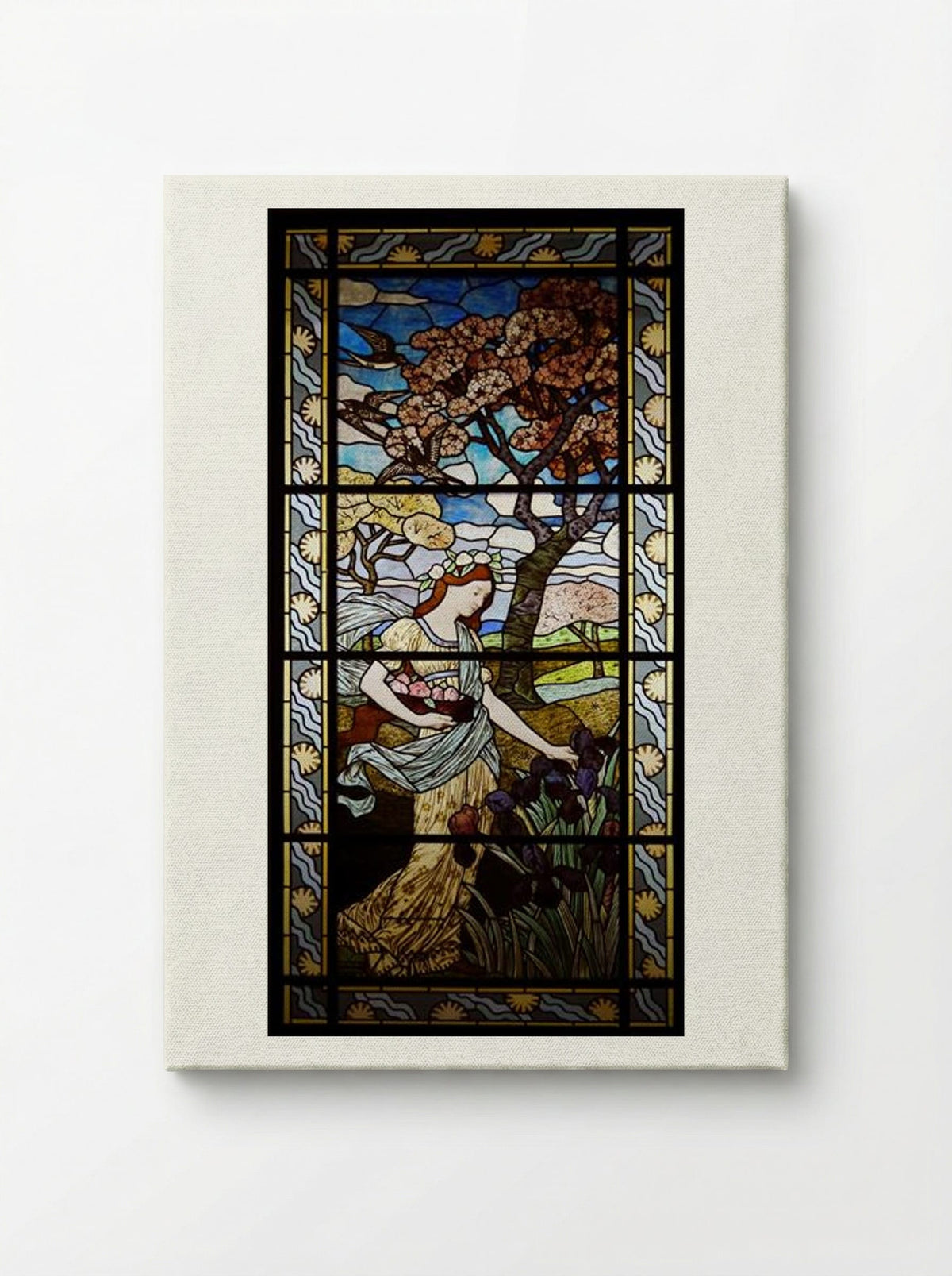 Spring - Eugène Grasset - Canvas