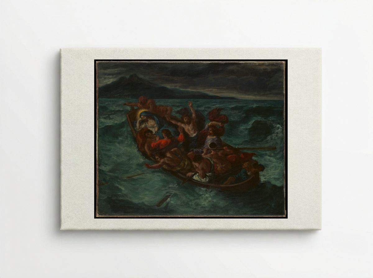 Christ Asleep during the Tempest - Eugène Delacroix - Canvas