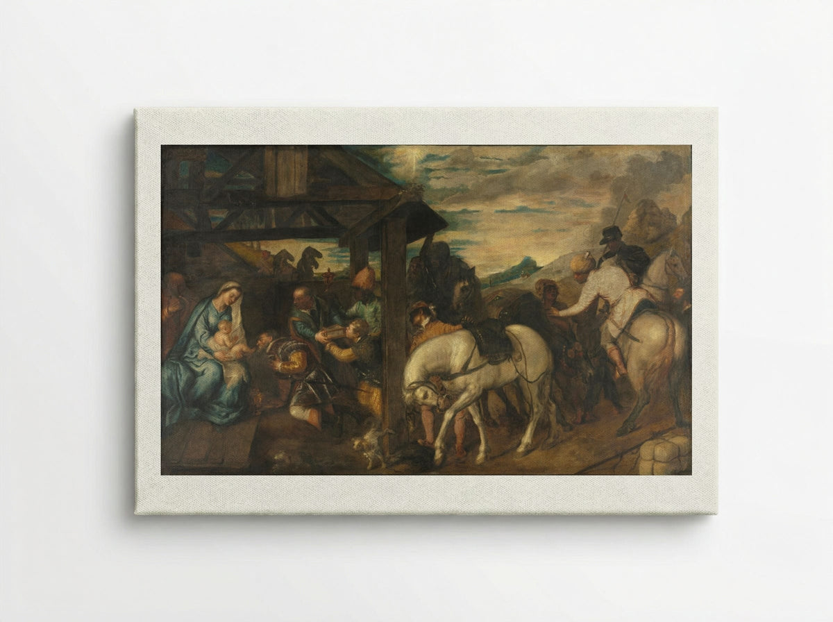 Adoration of the Magi - Titian - Canvas