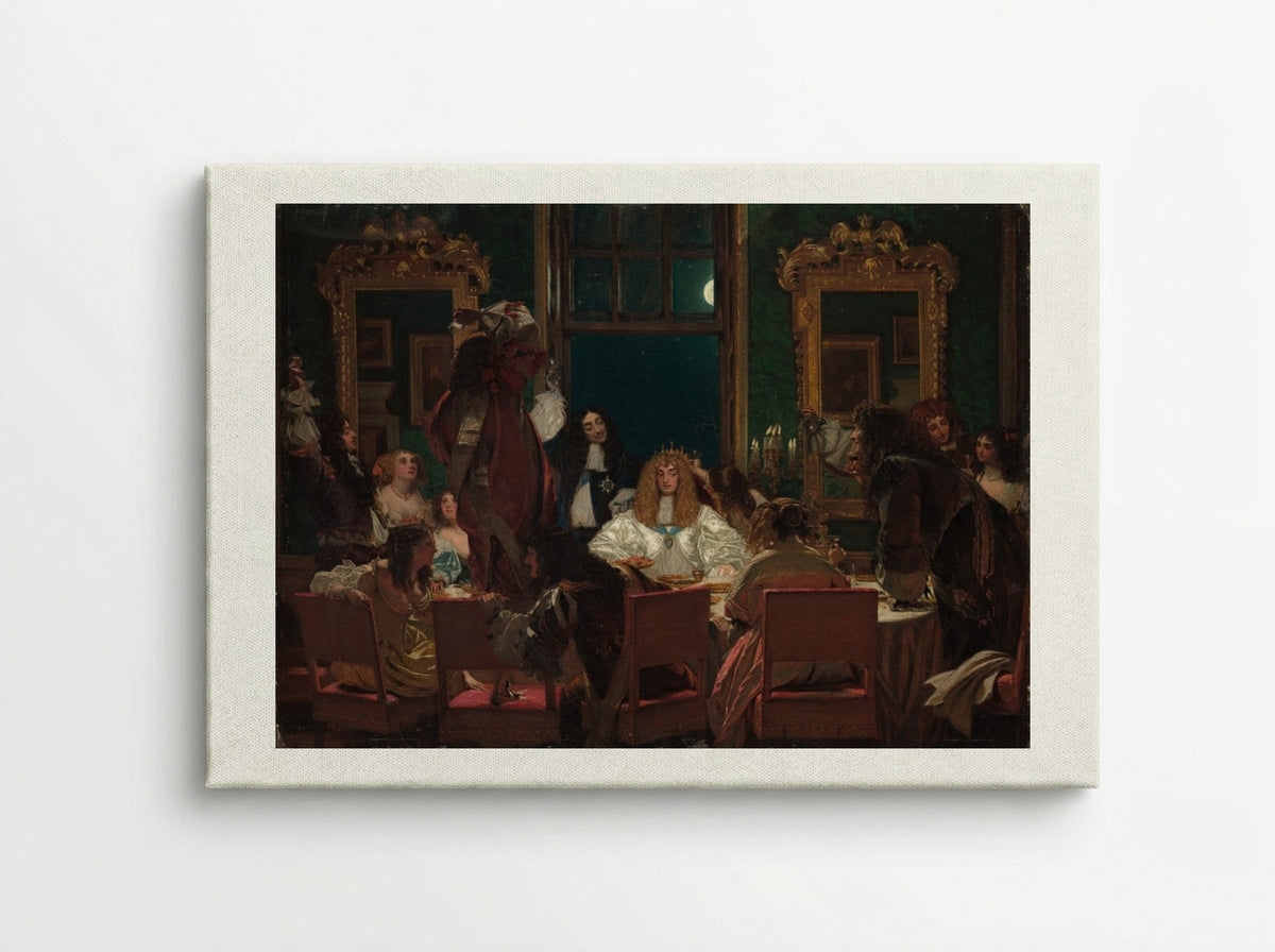 The Life of Buckingham - Augustus Leopold Egg - Canvas