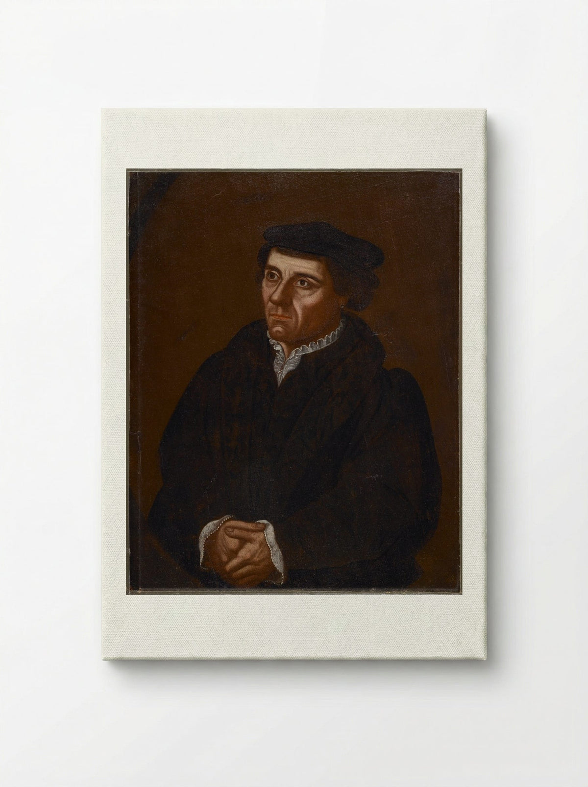 Portrait of Adam Winthrop - Unidentified Artist - Canvas