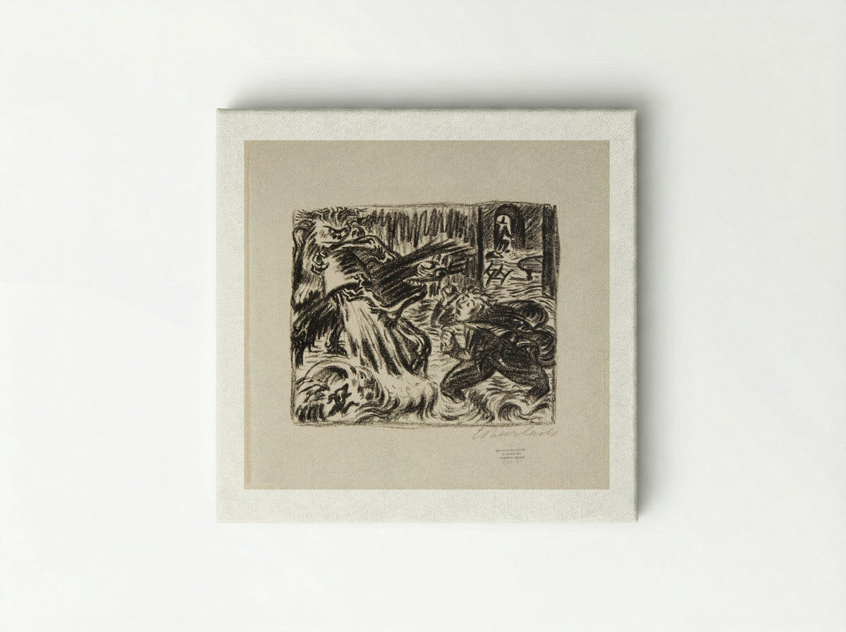 The Sorcerer's Apprentice 2: The Flood - Ernst Barlach - Canvas