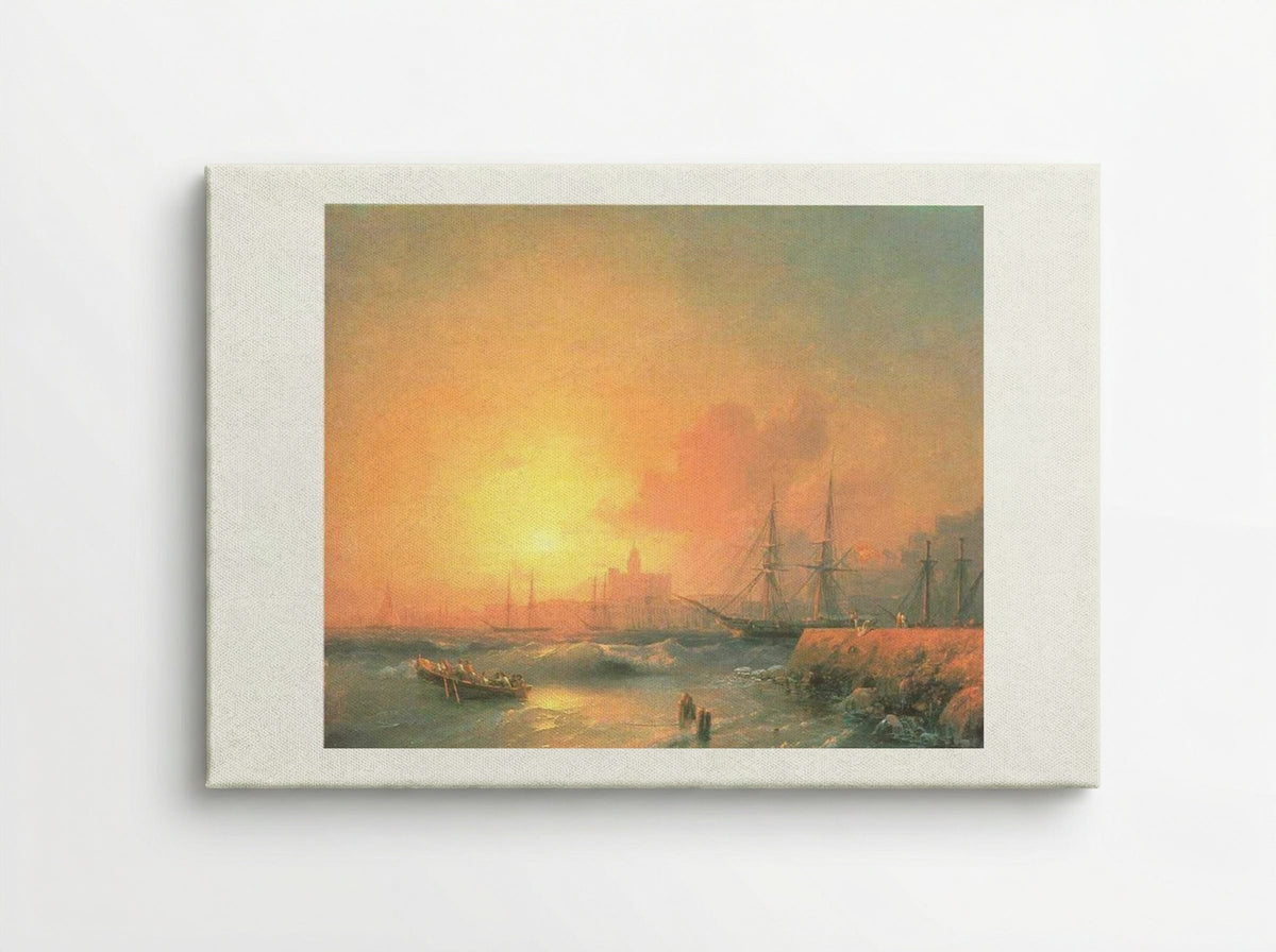 Malaga - Ivan Aivazovsky - Canvas