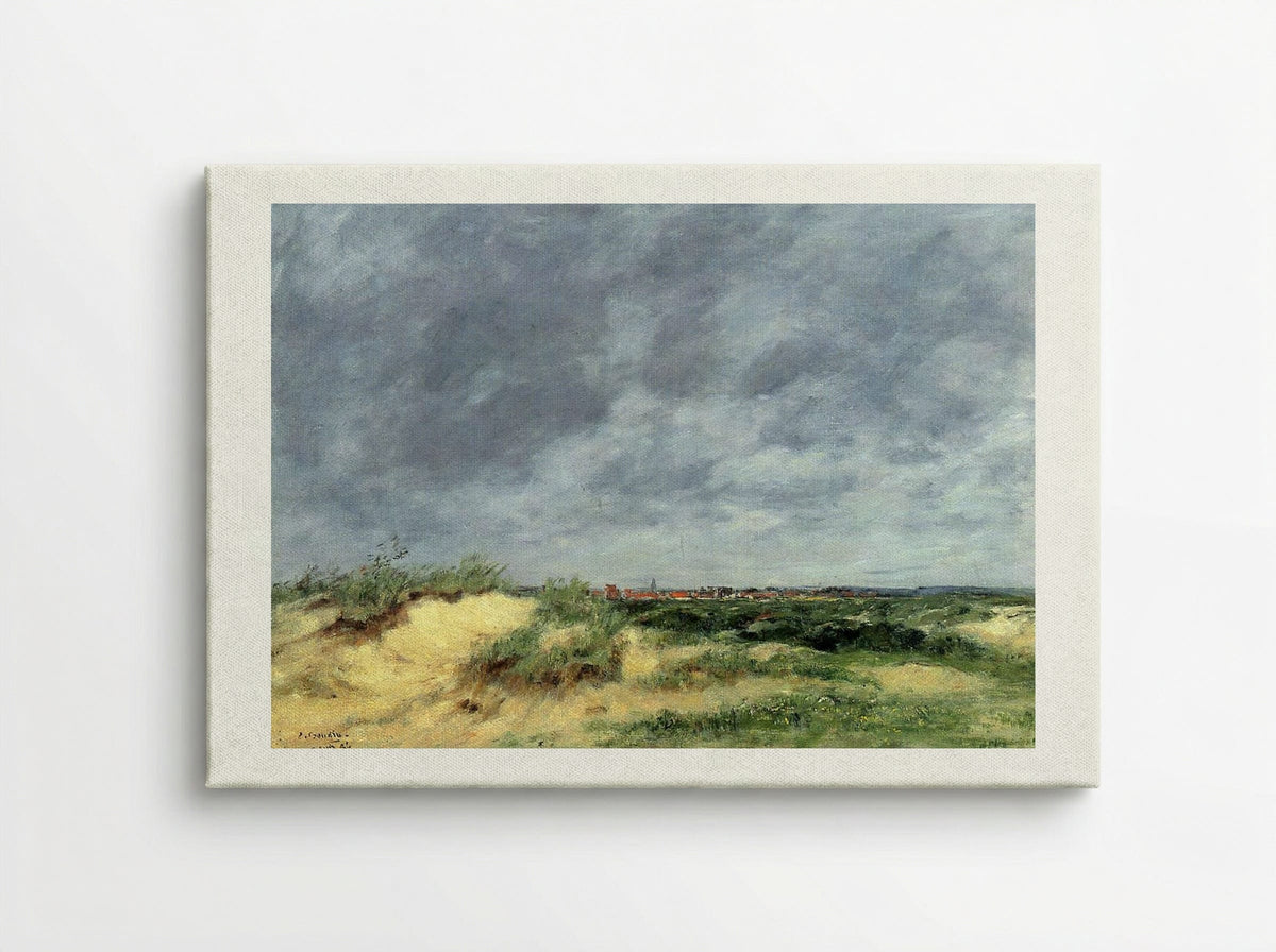 The Berck Dunes - Eugène Boudin - Canvas