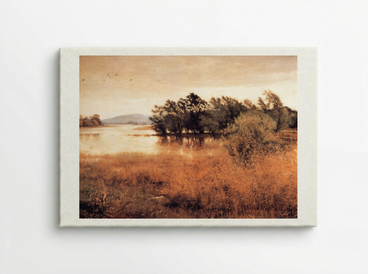 Chill October - John Everett Millais - Canvas