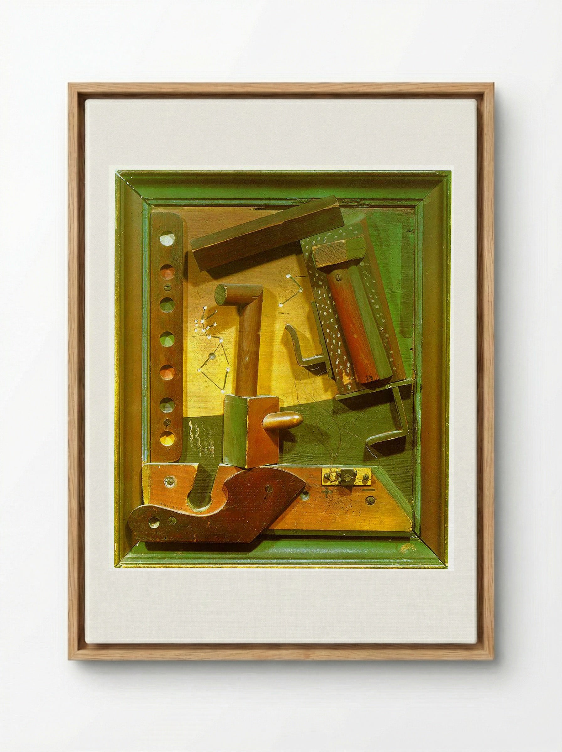 Fruit of a Long Experience - Kurt Schwitters - Framed Canvas Wood
