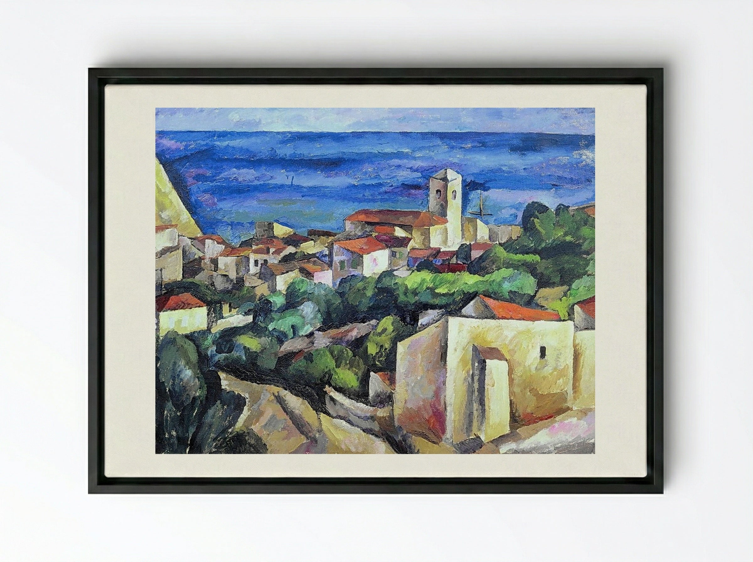 Siena - Pyotr Konchalovsky - Framed Canvas Black