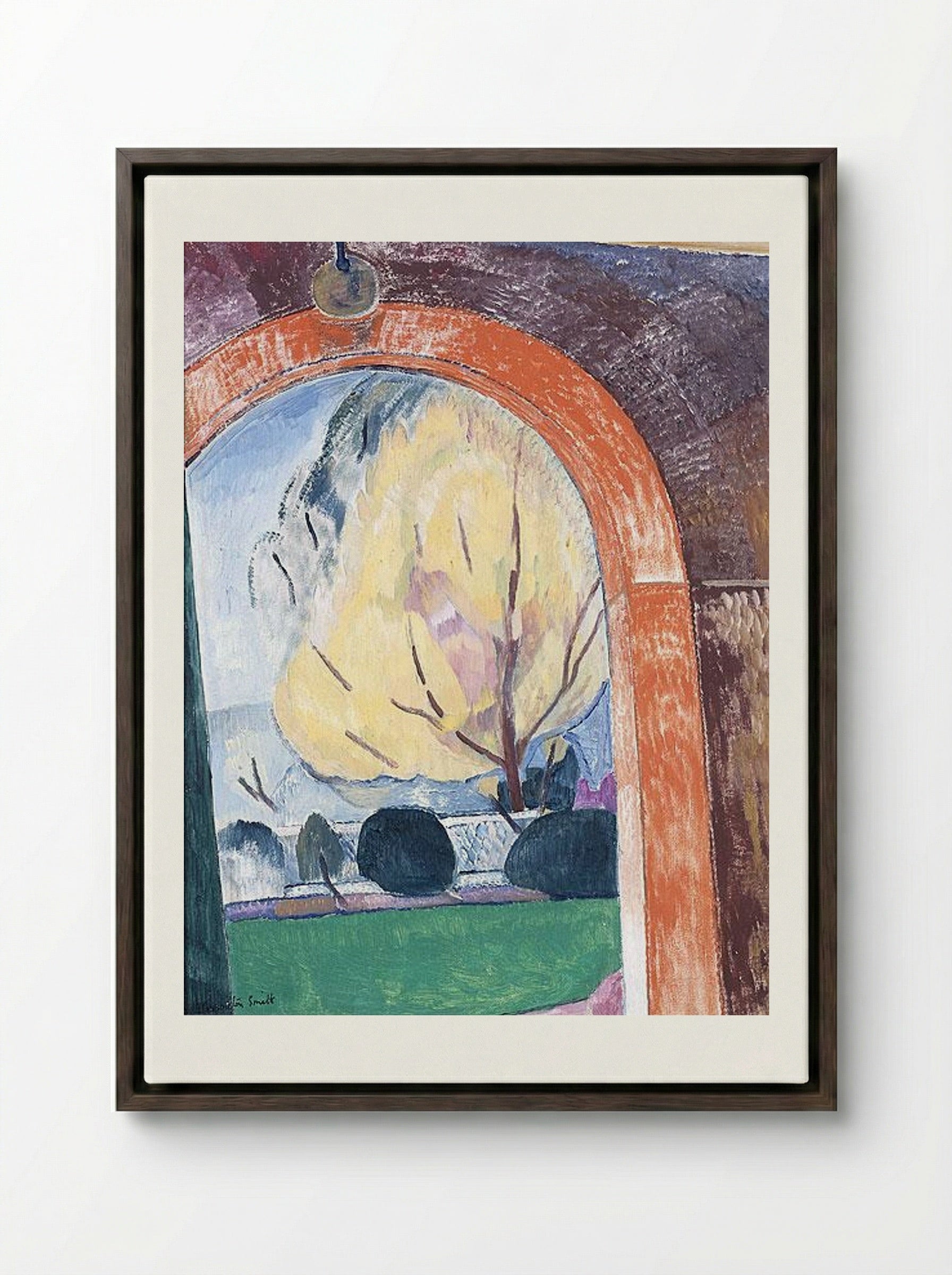 Yarralumla - Grace Cossington Smith - Framed Canvas Dark Wood