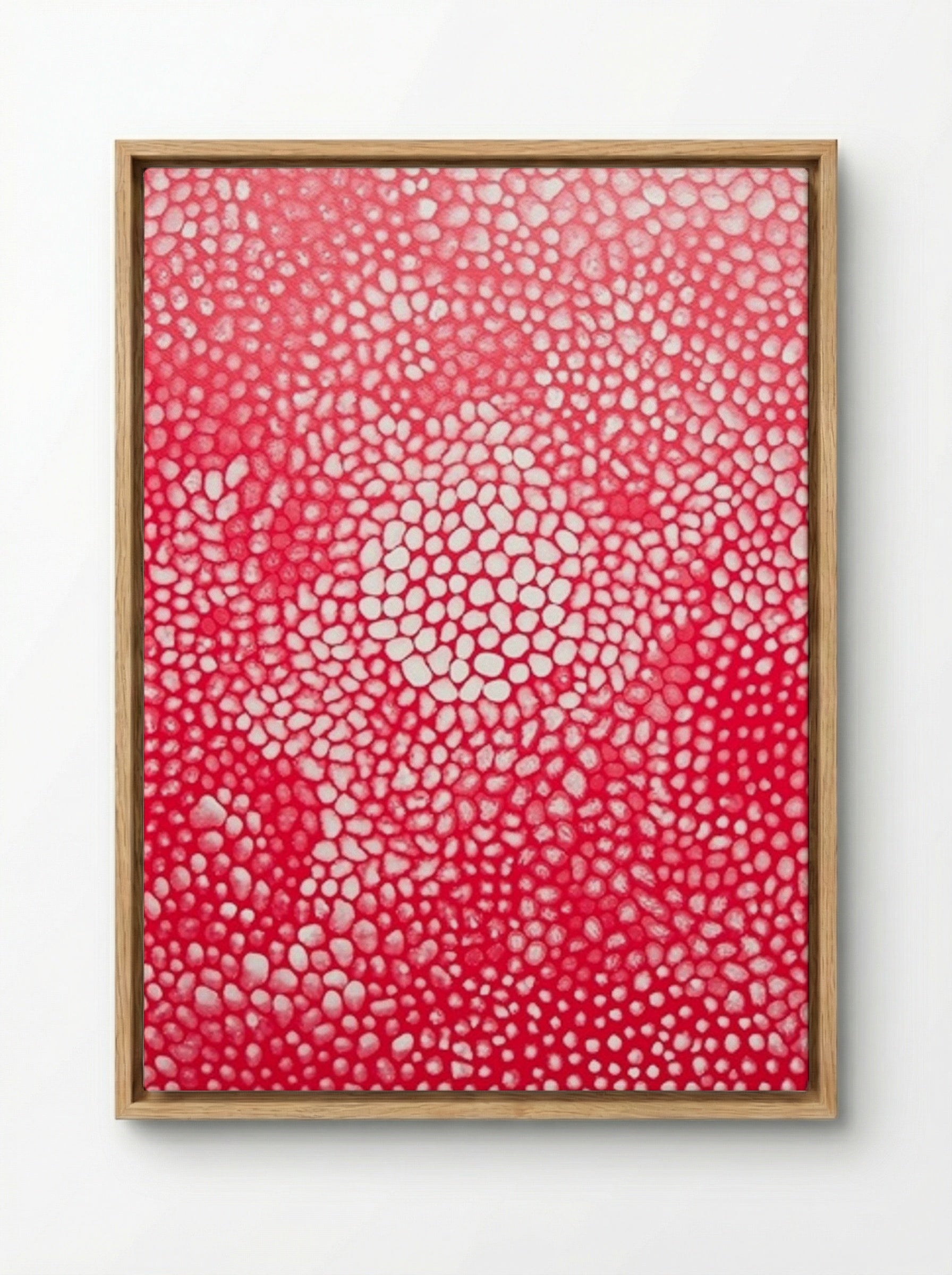 Sunlight - Yayoi Kusama - Framed Canvas Wood