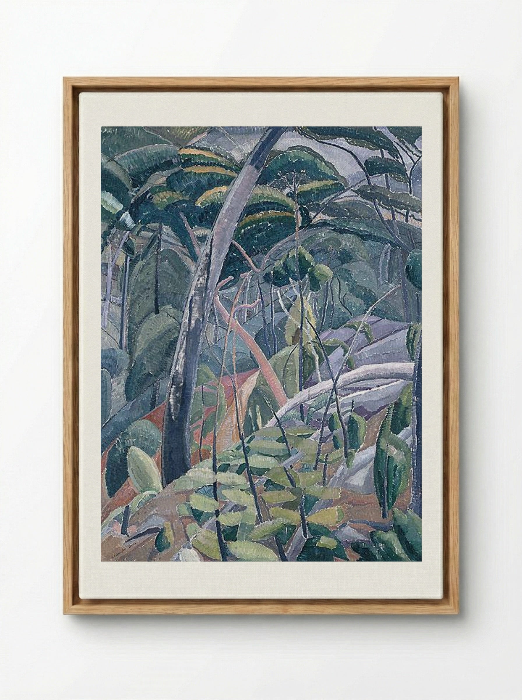 The Gully - Grace Cossington Smith - Framed Canvas Wood