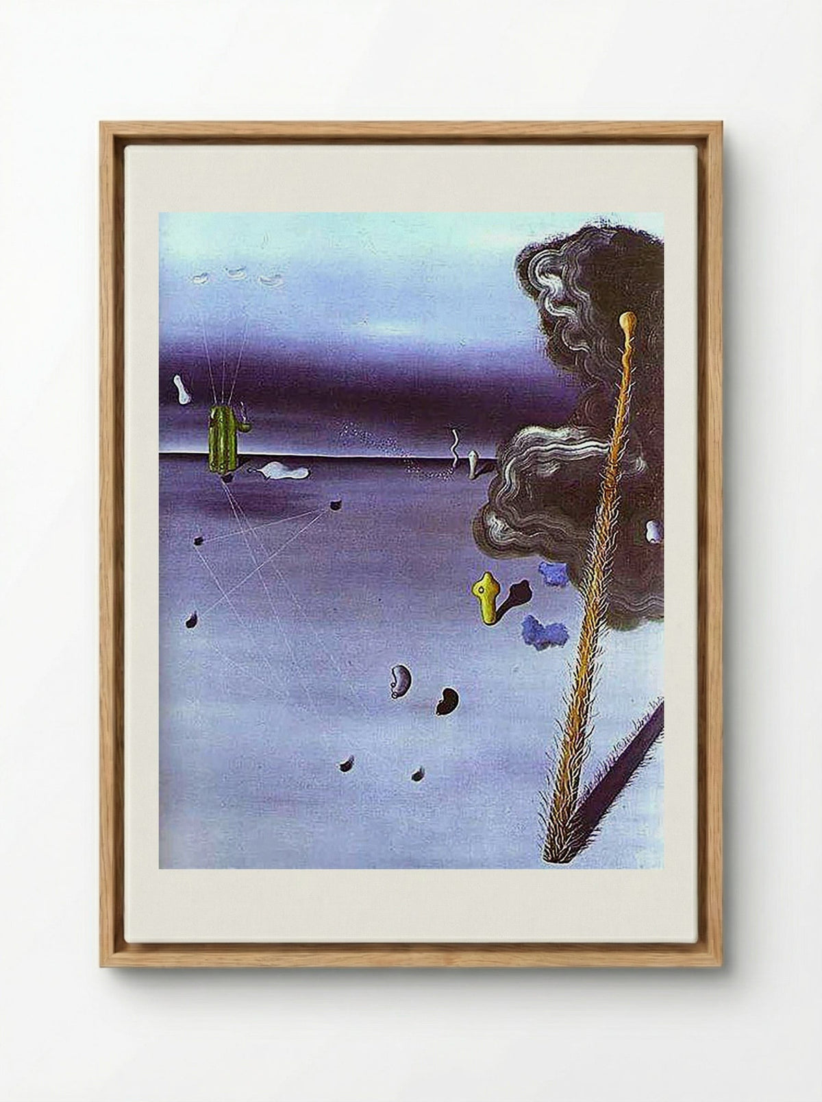 Mama, Papa is Wounded! - Salvador Dalí - Framed Canvas Wood