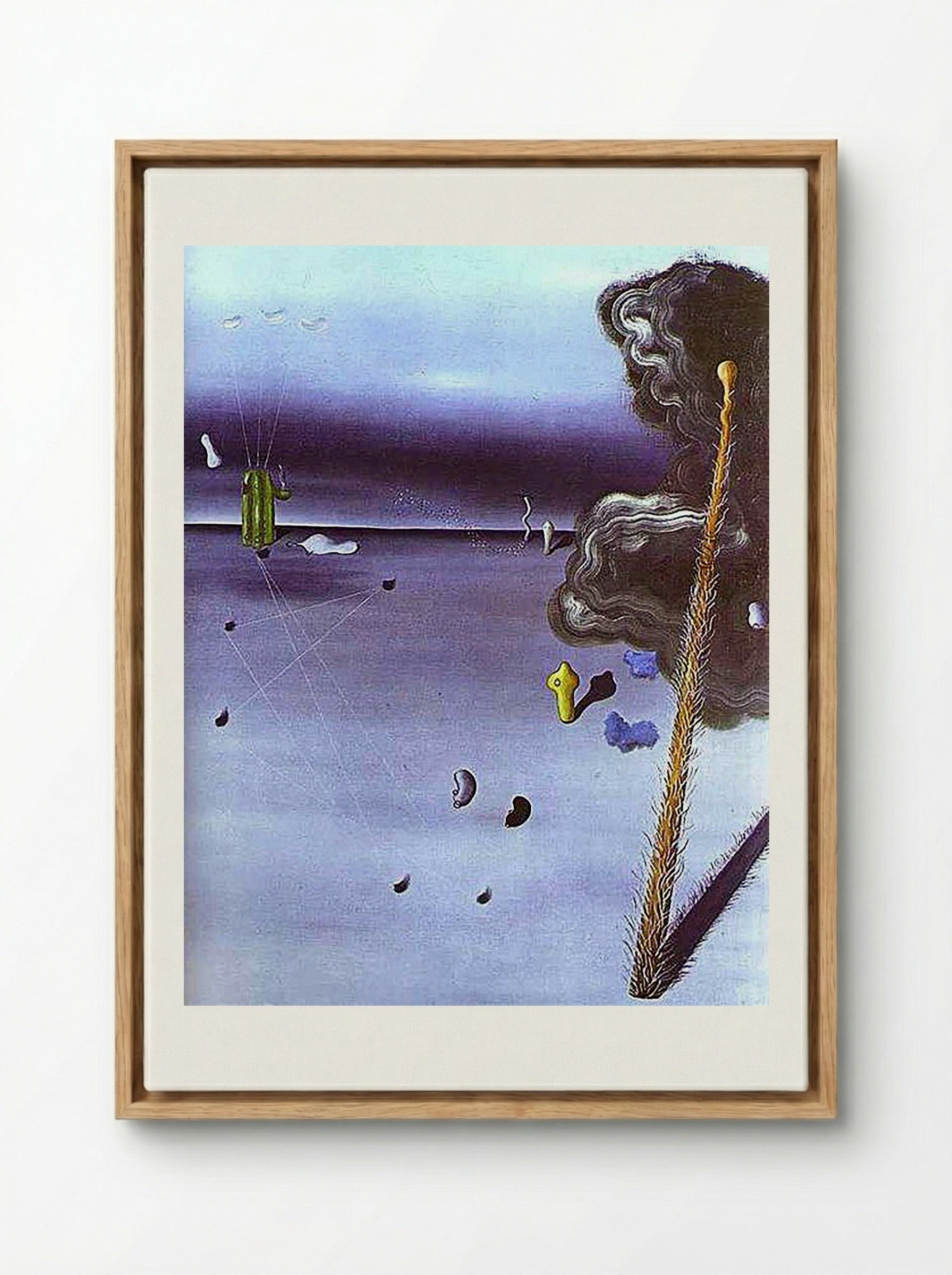 Mama, Papa is Wounded! - Salvador Dalí - Framed Canvas Wood