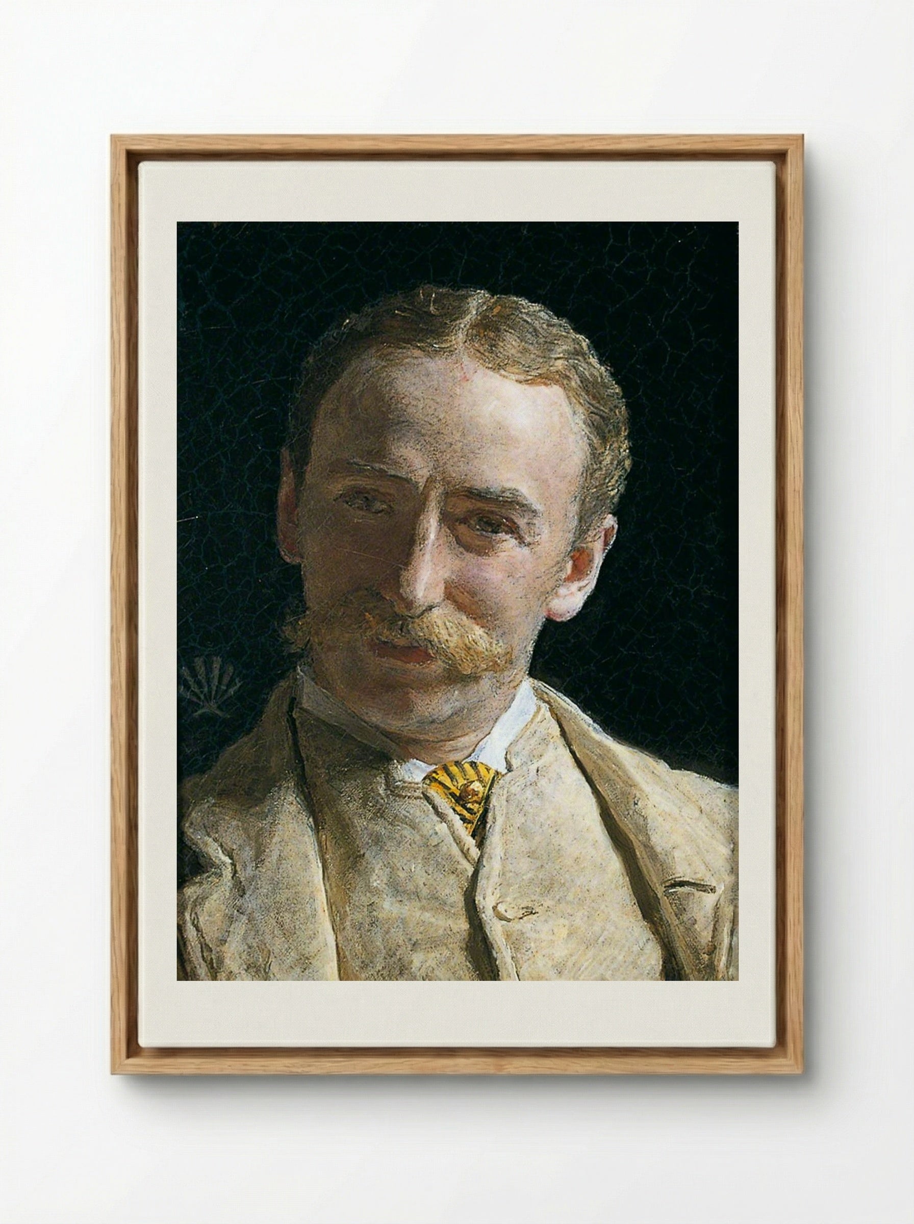 William Connal, Jr. Esq. of Solsgirth - Albert Joseph Moore - Framed Canvas Wood