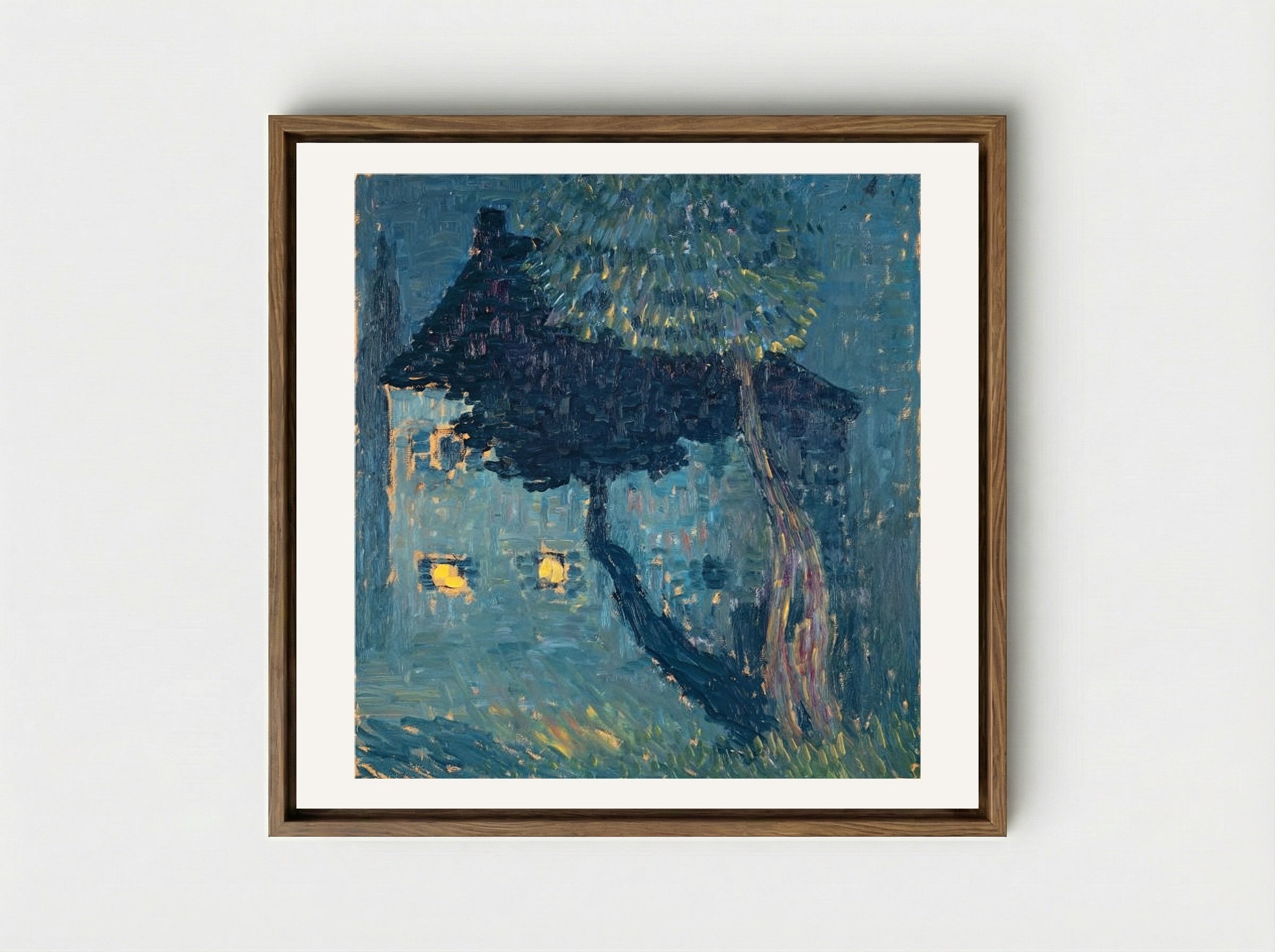 Cottage in the Woods - Alexej von Jawlensky - Framed Canvas Wood