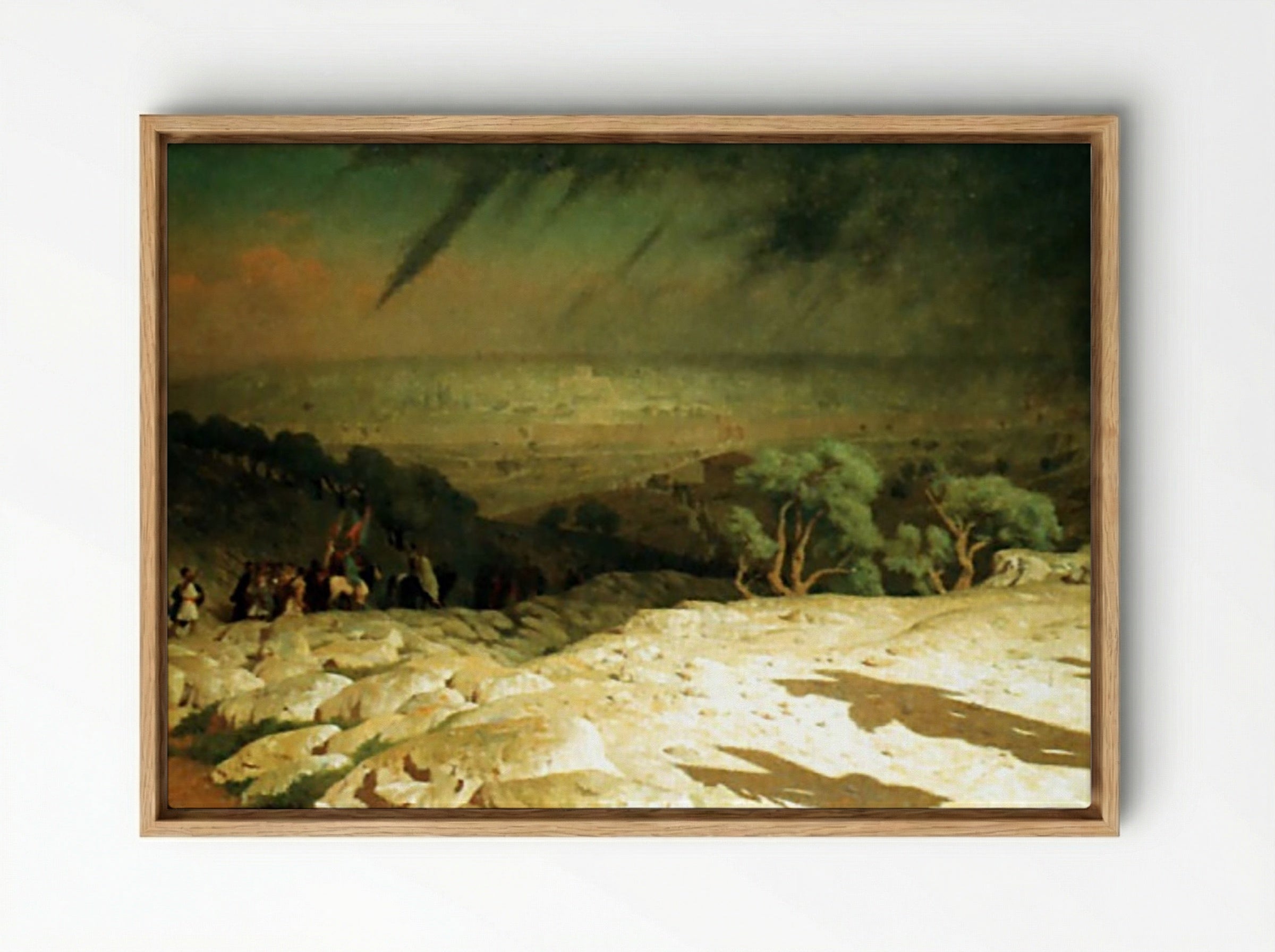 Consummatum est Jerusalem - Jean-Léon Gérôme - Framed Canvas Wood