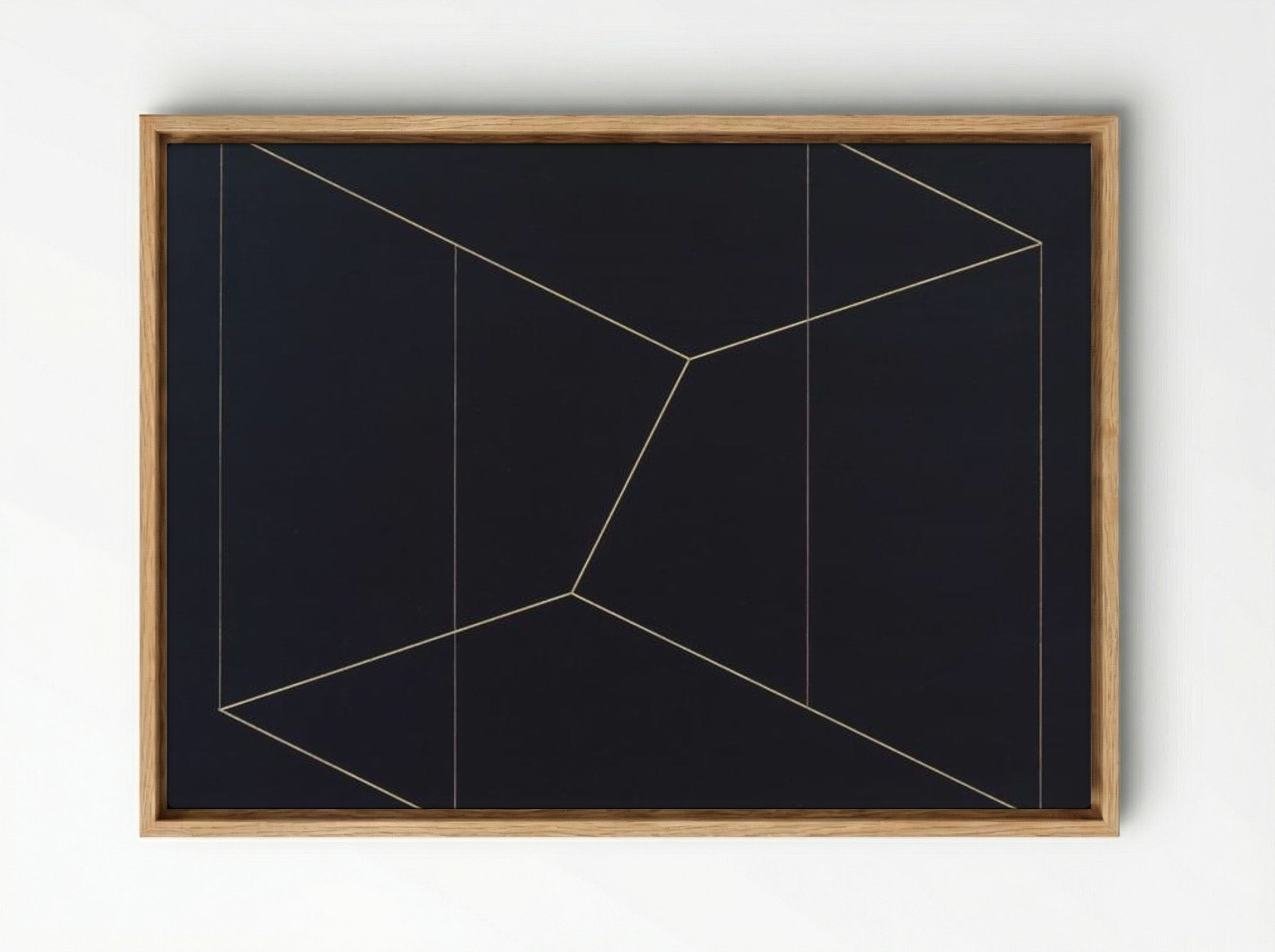 Structural Constellation 'To Ferdinand Hodler' - Josef Albers - Framed Canvas Wood