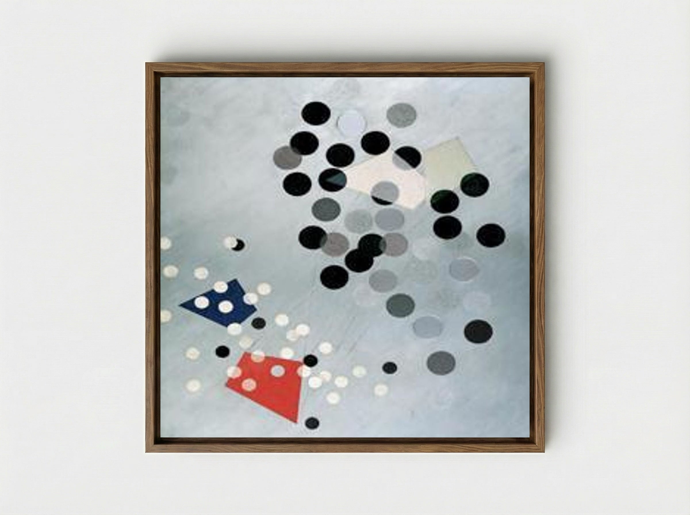 Construction AL6 - László Moholy-Nagy - Framed Canvas Wood