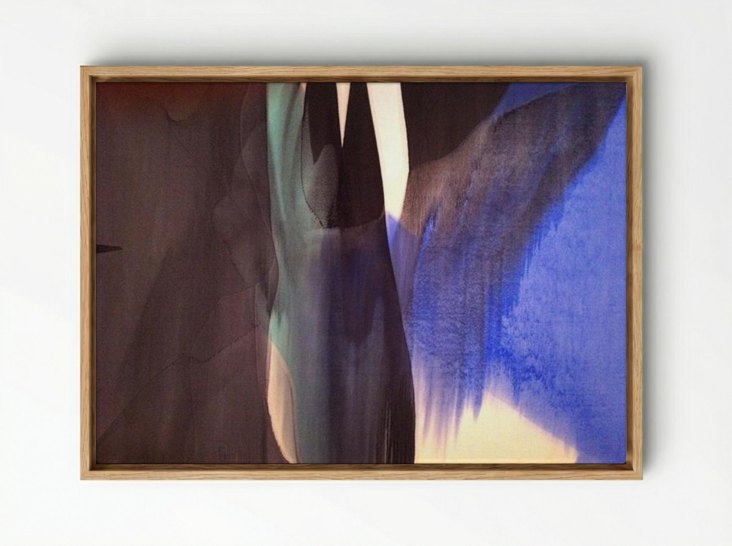 Seal - Morris Louis - Framed Canvas Wood
